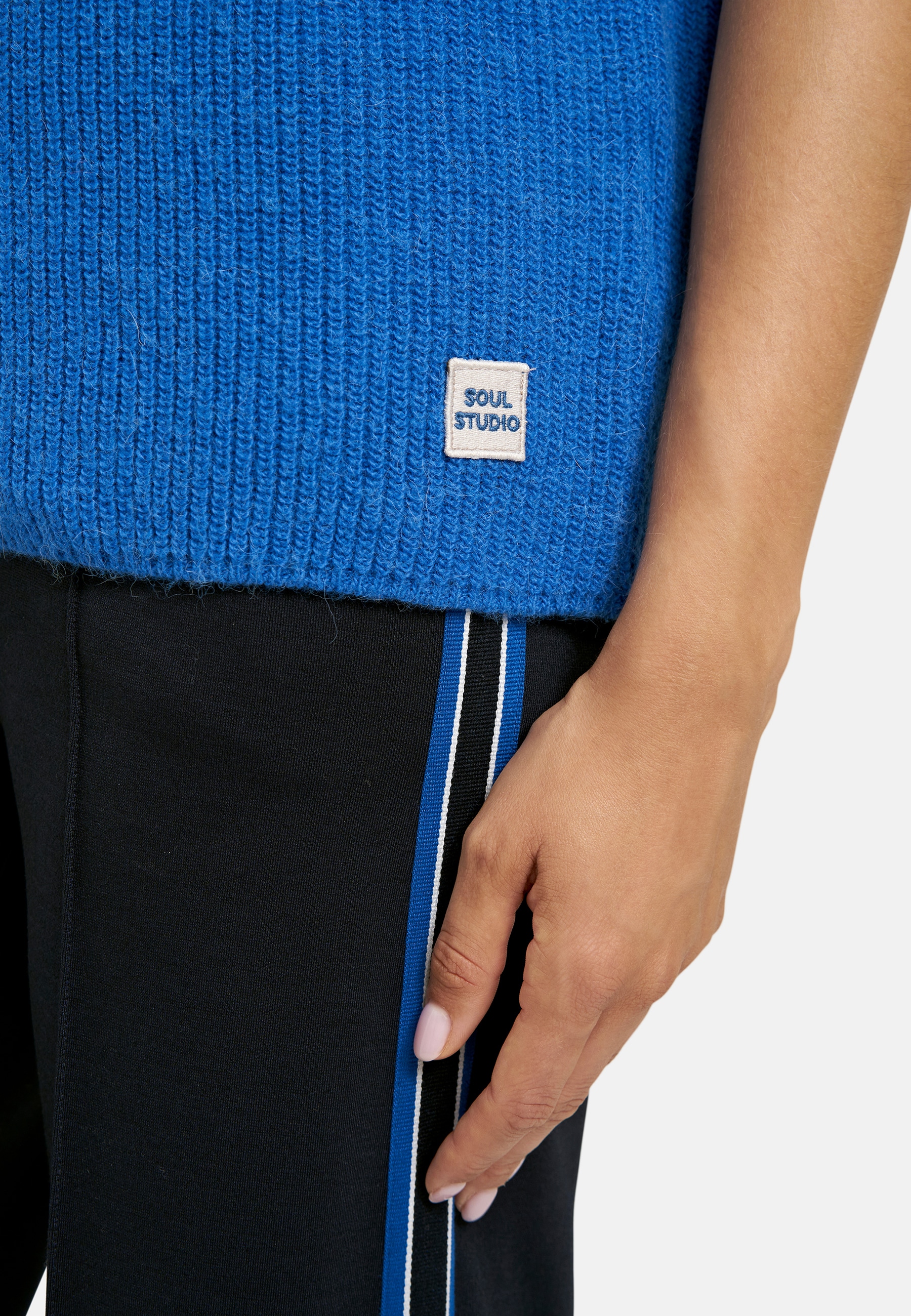 Smith & Soul Strickweste im Rippstrickmuster