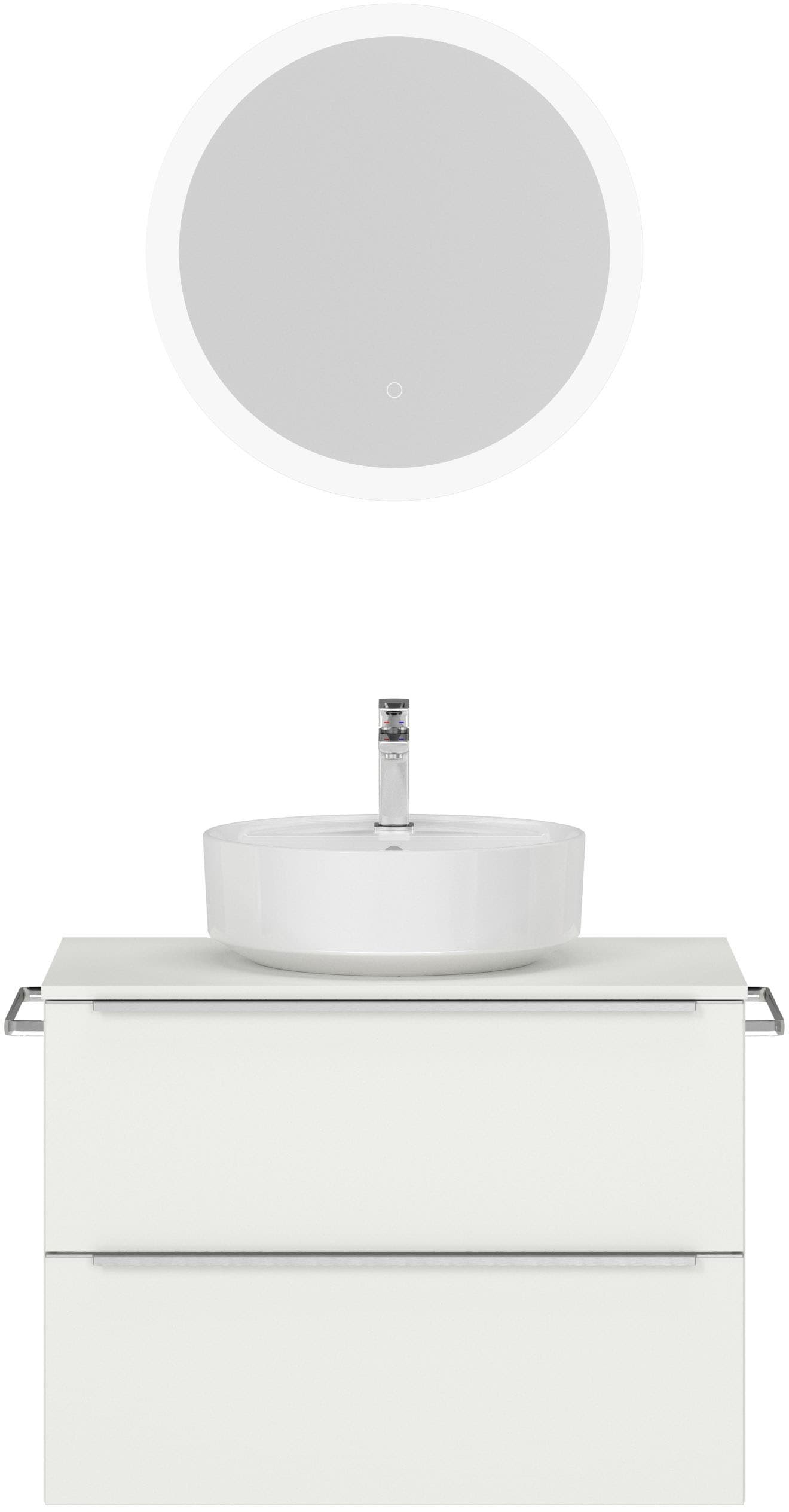 nobilia Badmöbel-Set "Alvene" vormontiert, mit Soft-Close, 2 Stk. tlg. günstig online kaufen