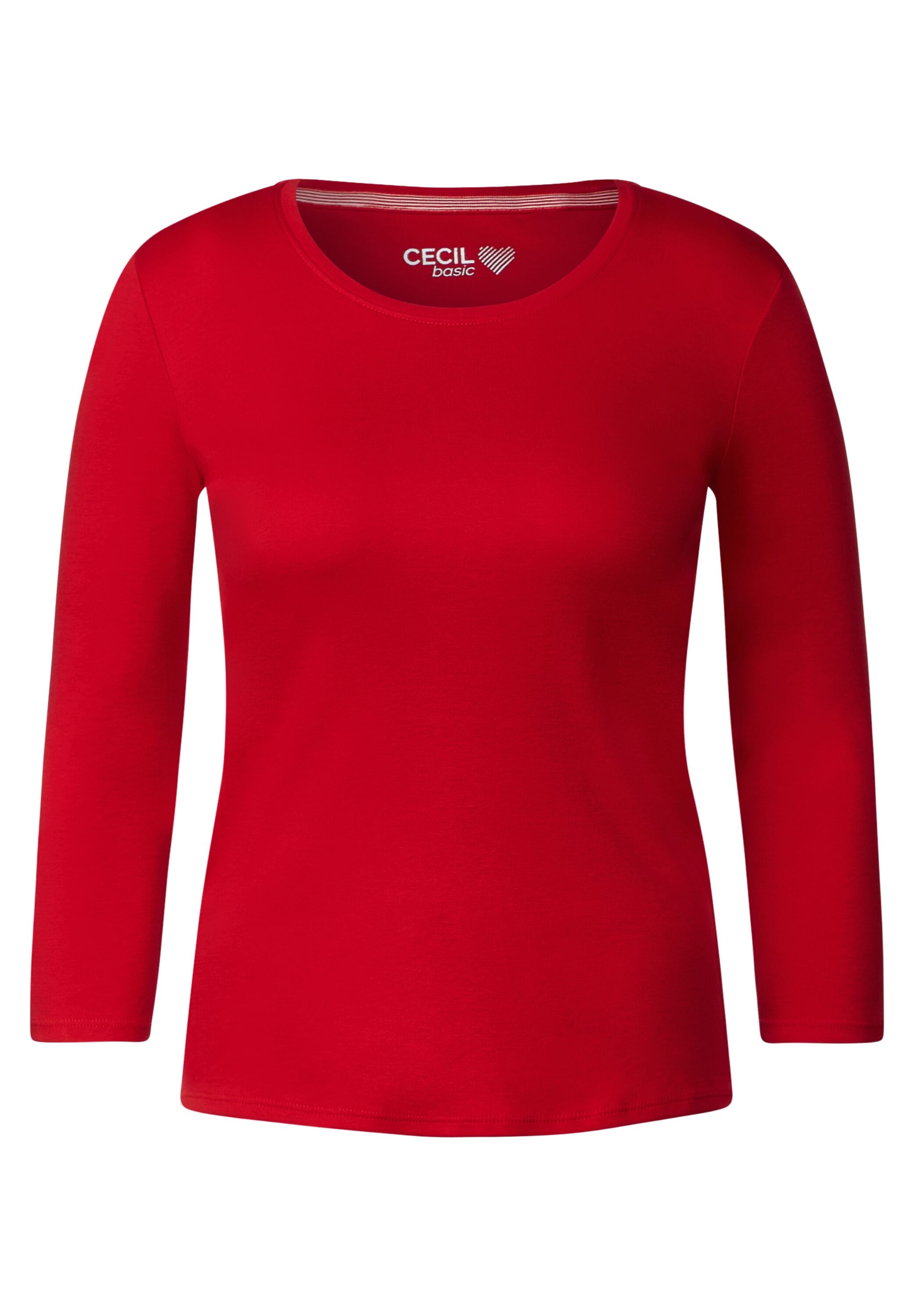 Cecil 3/4-Arm-Shirt, aus reiner Baumwolle für kaufen | BAUR | Shirts