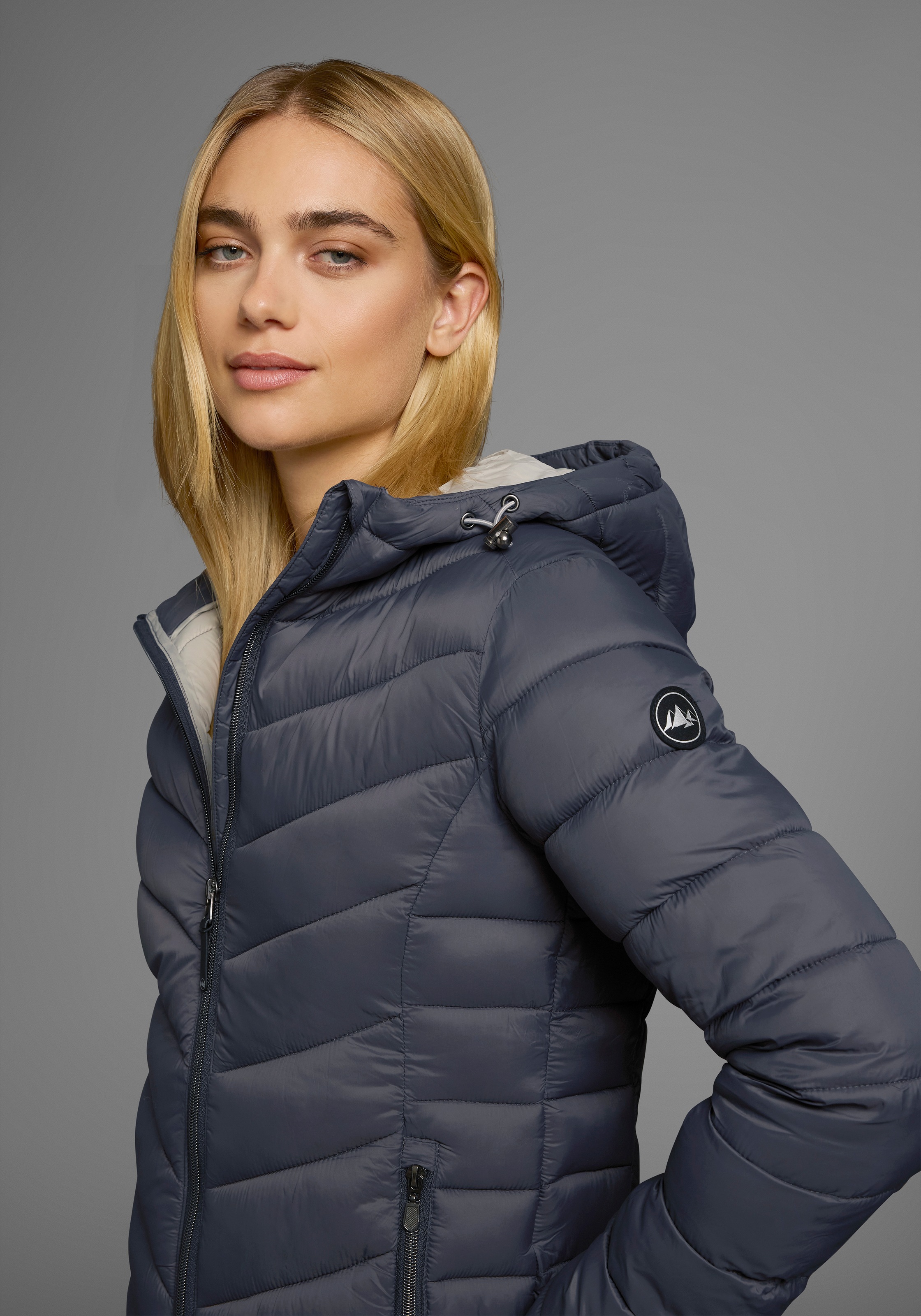 Thumbnail - Polarino Steppmantel besonders leicht mit großem Wärmerückhaltevermögen, Übergangsjacke