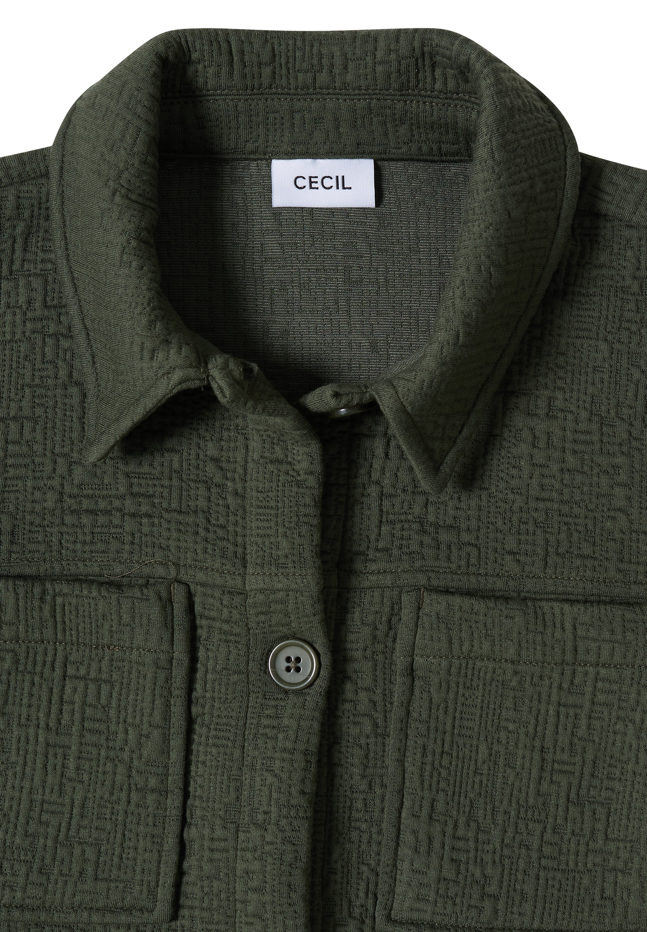 Cecil Kurzjacke ohne Kapuze mit Struktur-Optik