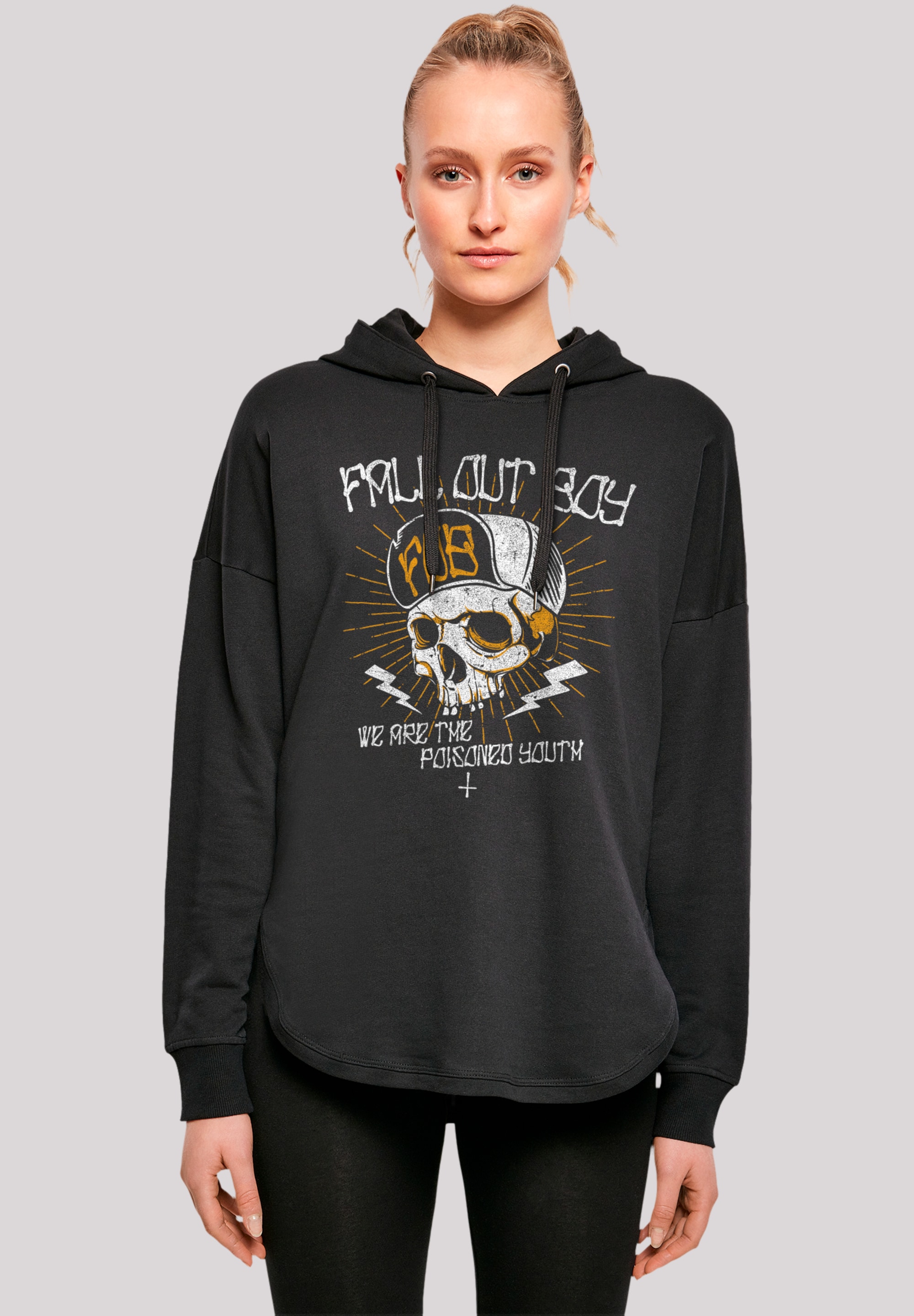 Kapuzenpullover »Fall Out Boy Chest Youth Skull«, Premium Qualität