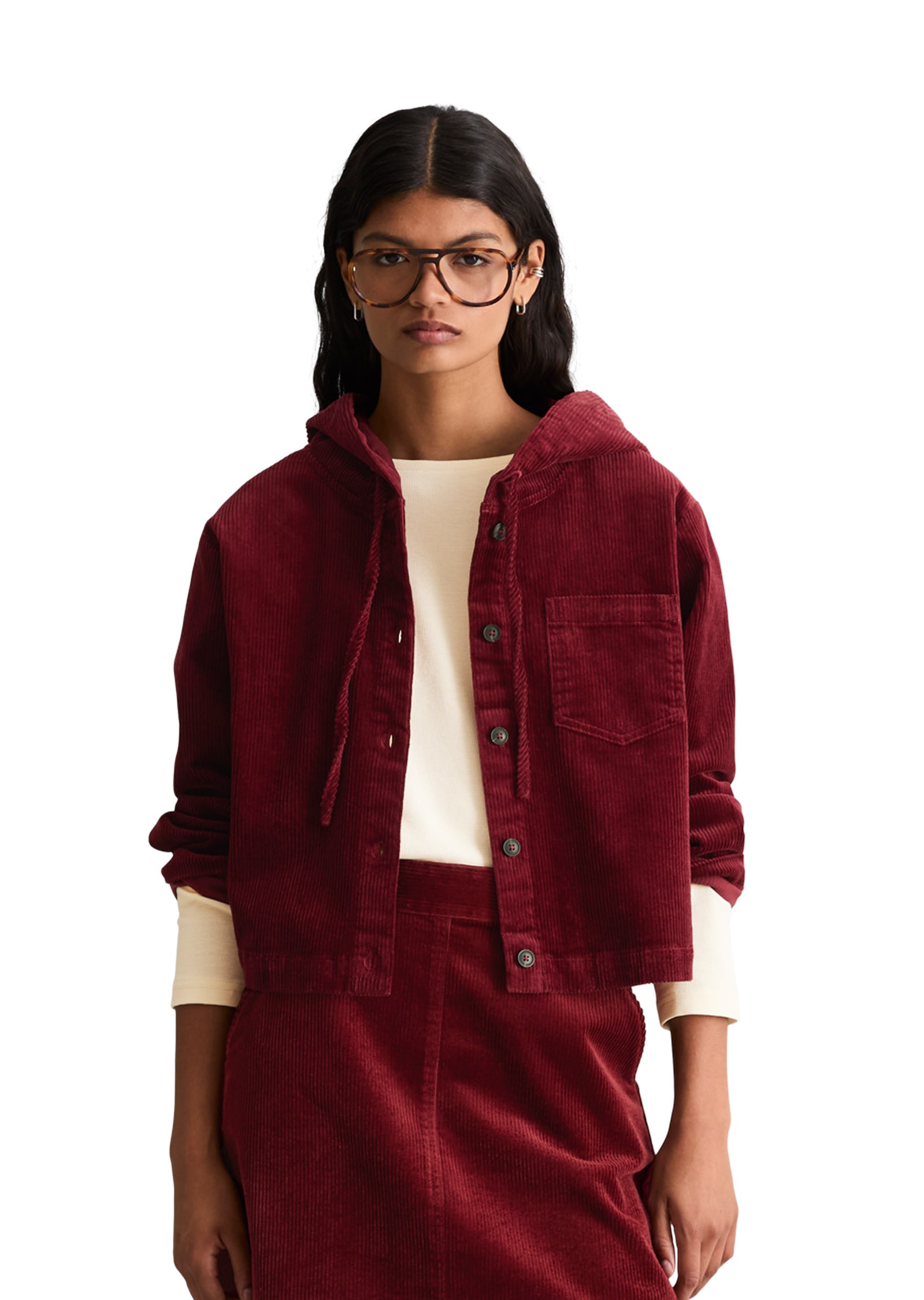 Marc OPolo DENIM Kurzjacke "aus Baumwoll-Stretch"