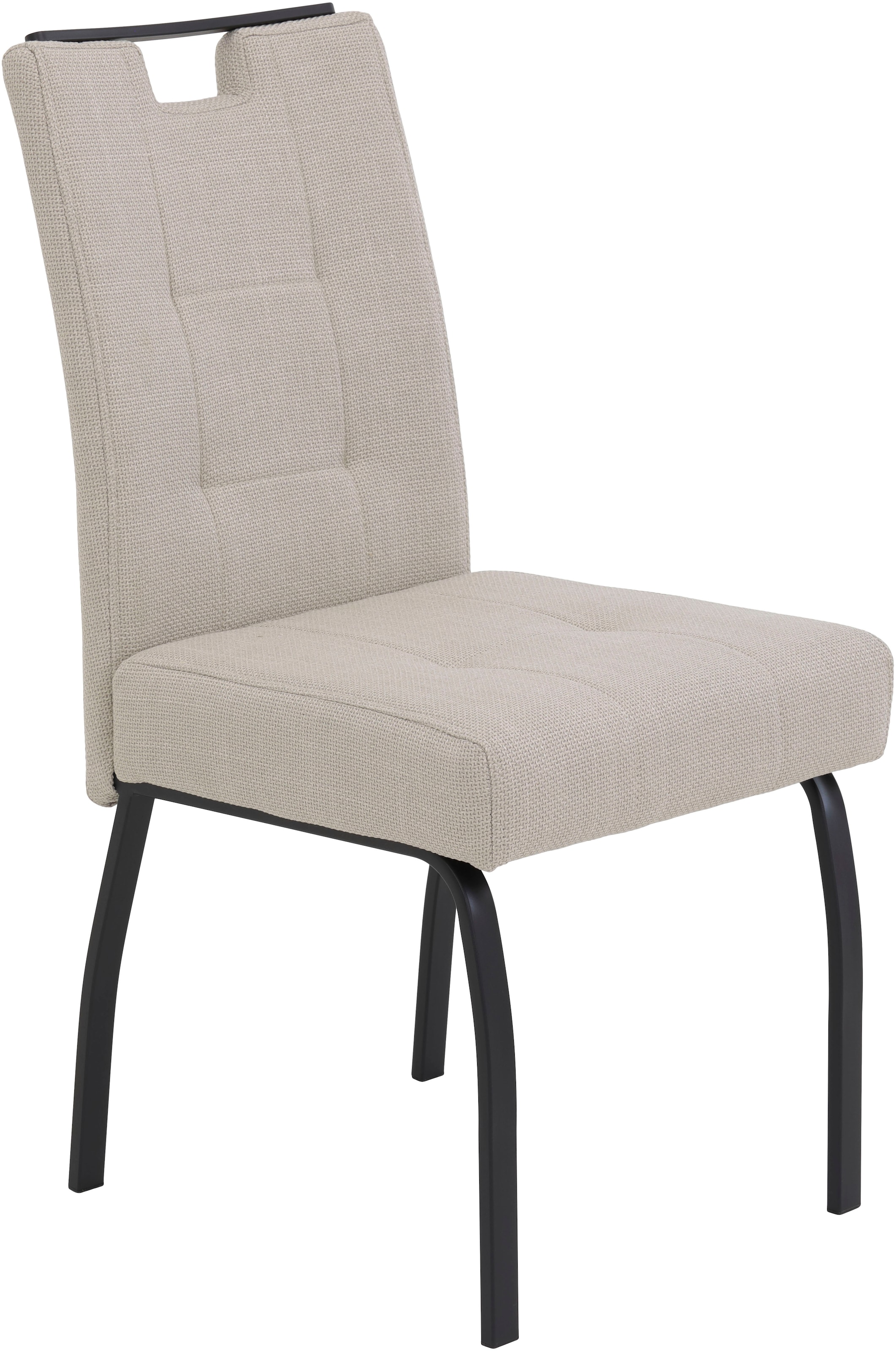 HELA 4-Fußstuhl "LINZ, Esszimmerstuhl, Komfortstuhl" (Set) 2 Stk.XL-Sitz,el günstig online kaufen