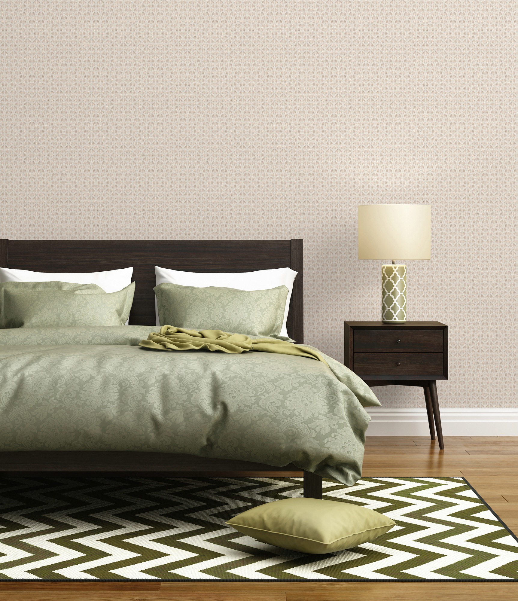 A.S. Création Vliestapete »Trendwall«, gemustert-Motiv-abstrakt, Glitzertapete Tapete Art Deco Tapeten Wohnzimmer Schlafzimmer Küche