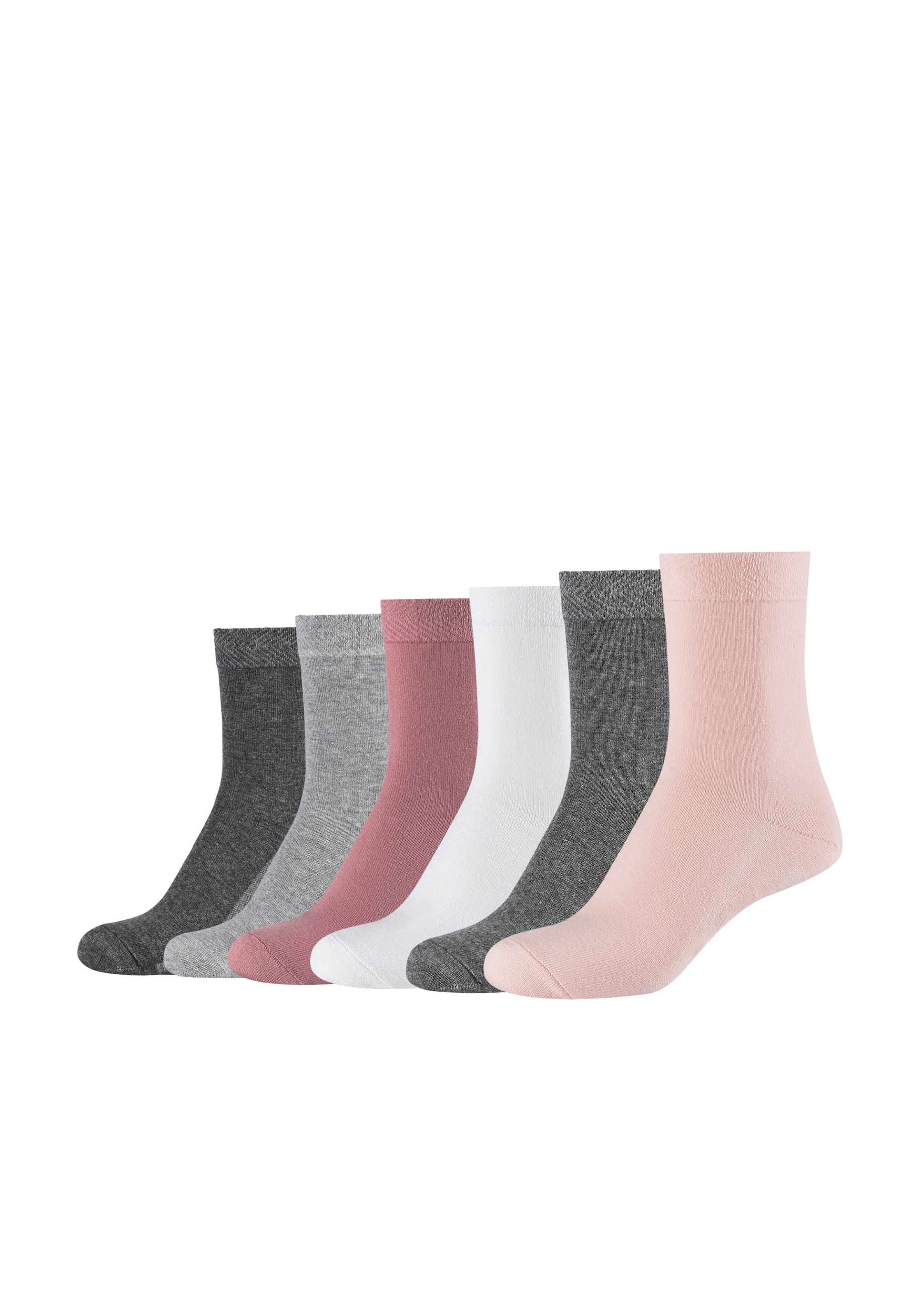 MUSTANG Socken, (6 Paar), mit verstärktem Fersen- und Zehenbereich günstig online kaufen