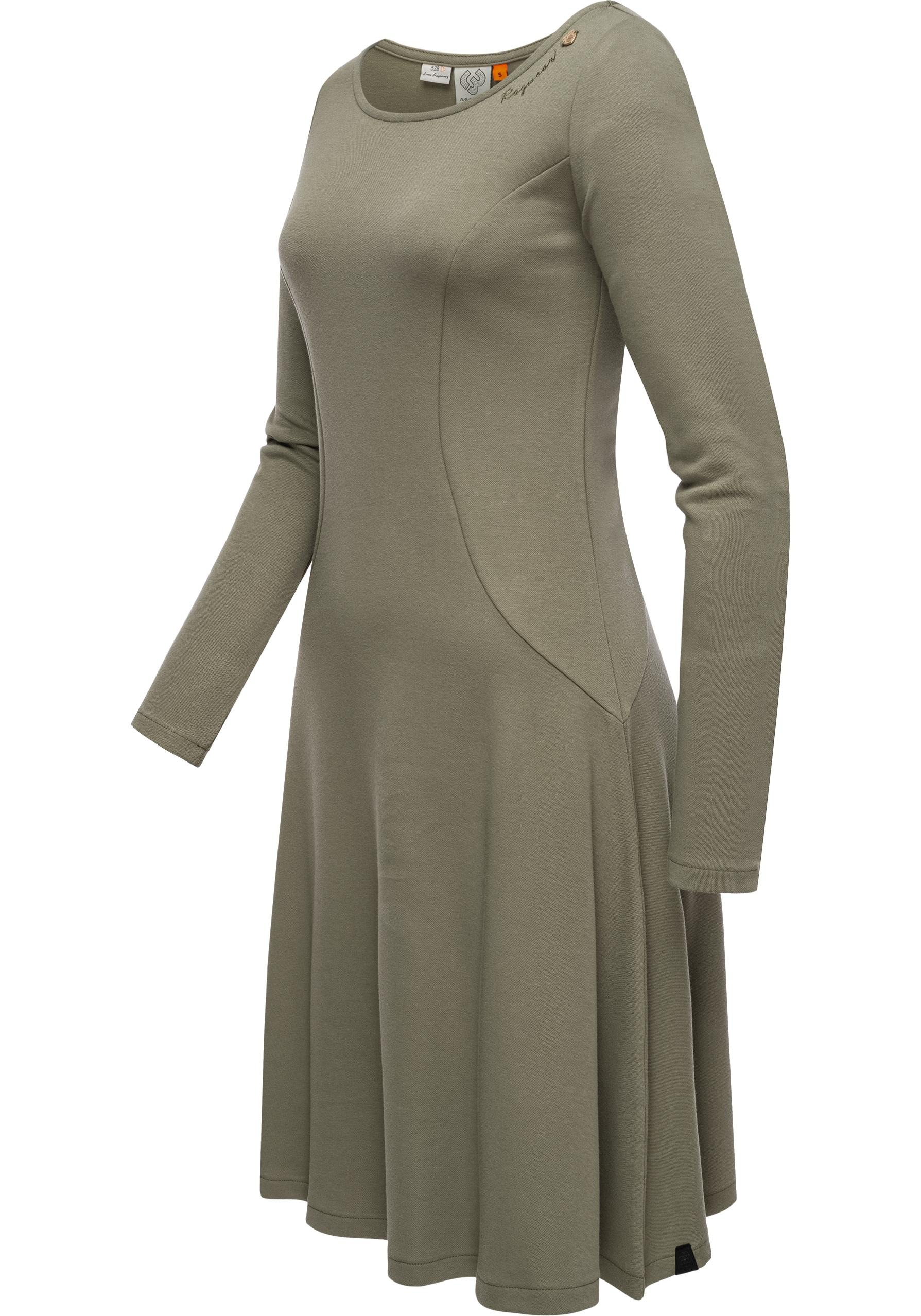 Ragwear A-Linien-Kleid "Appero" Ohne Tasche Stylisches Langarm-Kleid für de günstig online kaufen