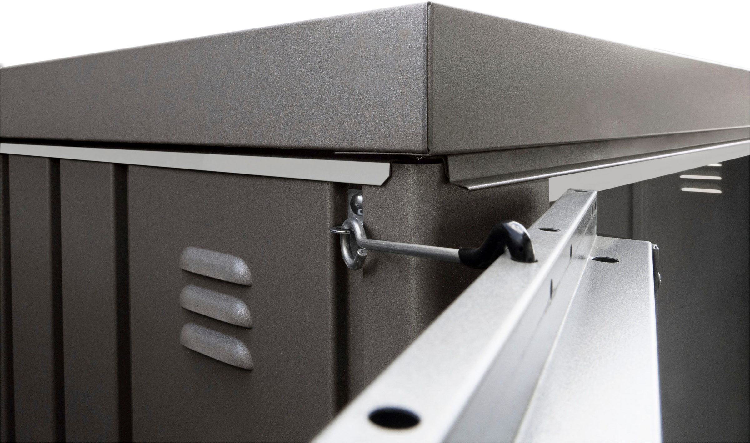 Biohort Garten-Geräteschrank »Gr. 90, verschiedene Farben« aus Metall mit hohem Nutzwert