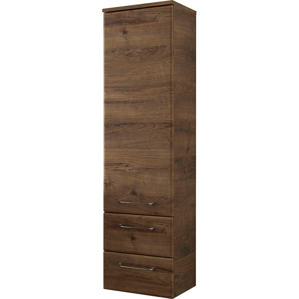 Saphir Midischrank »Quickset Badschrank 35 cm breit, 1 Tür, 2 Schubladen, 2 Einlegeböden«