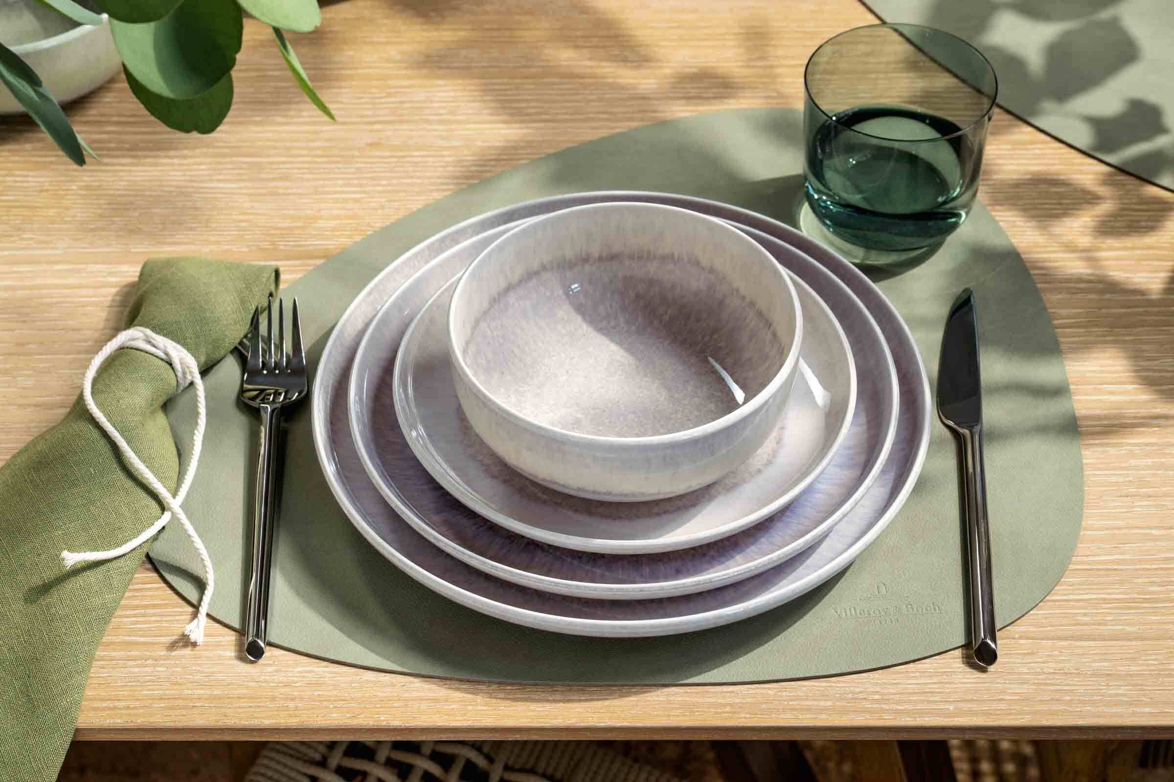 like. by Villeroy & Boch Schale »Müslischalen Perlemor Sand ø 14,9 cm 4er Set beige« 4 Spülmaschinenfest, Mikrowellensicher
