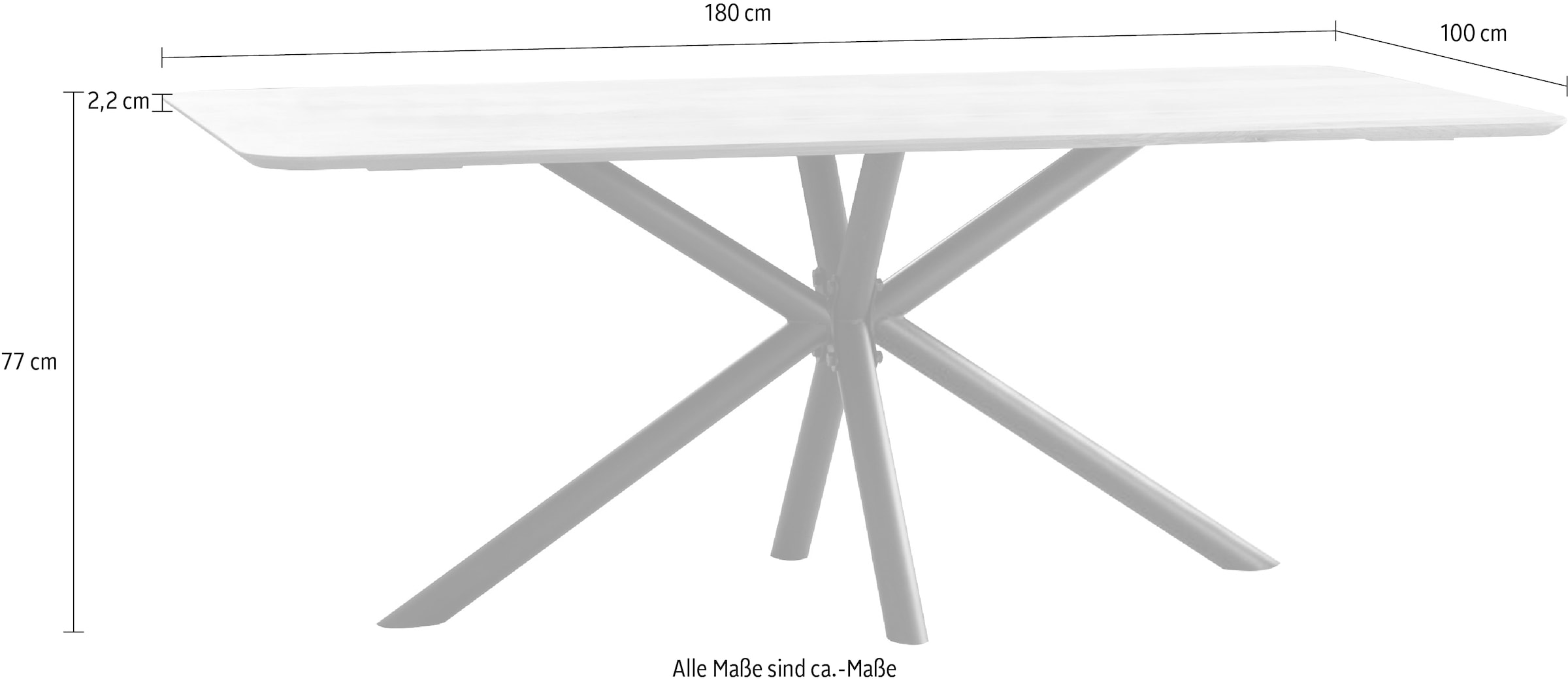 Home affaire Esstisch
