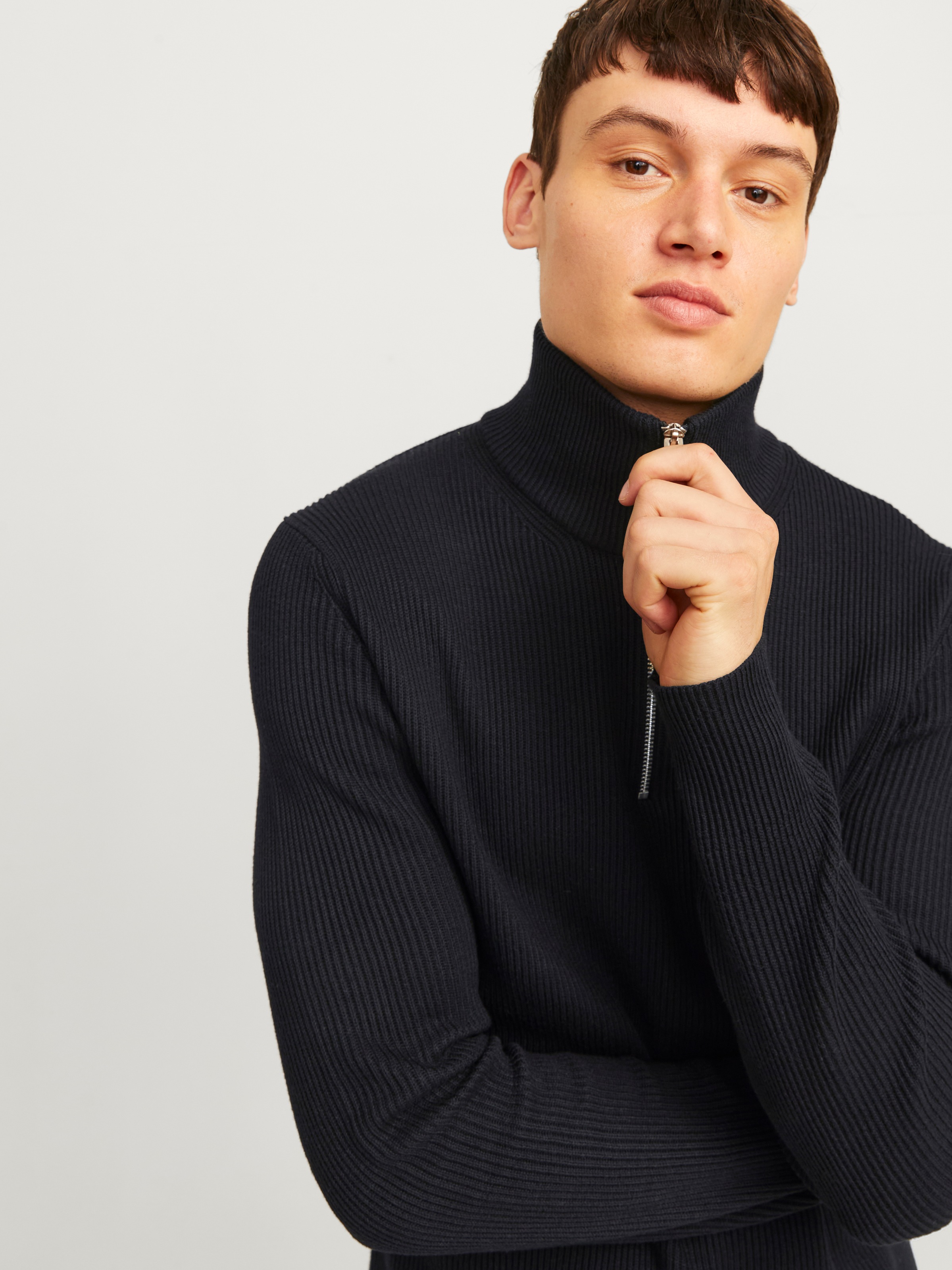 Jack & Jones Troyer »JJEPERFECT KNIT HALF ZIP SN«