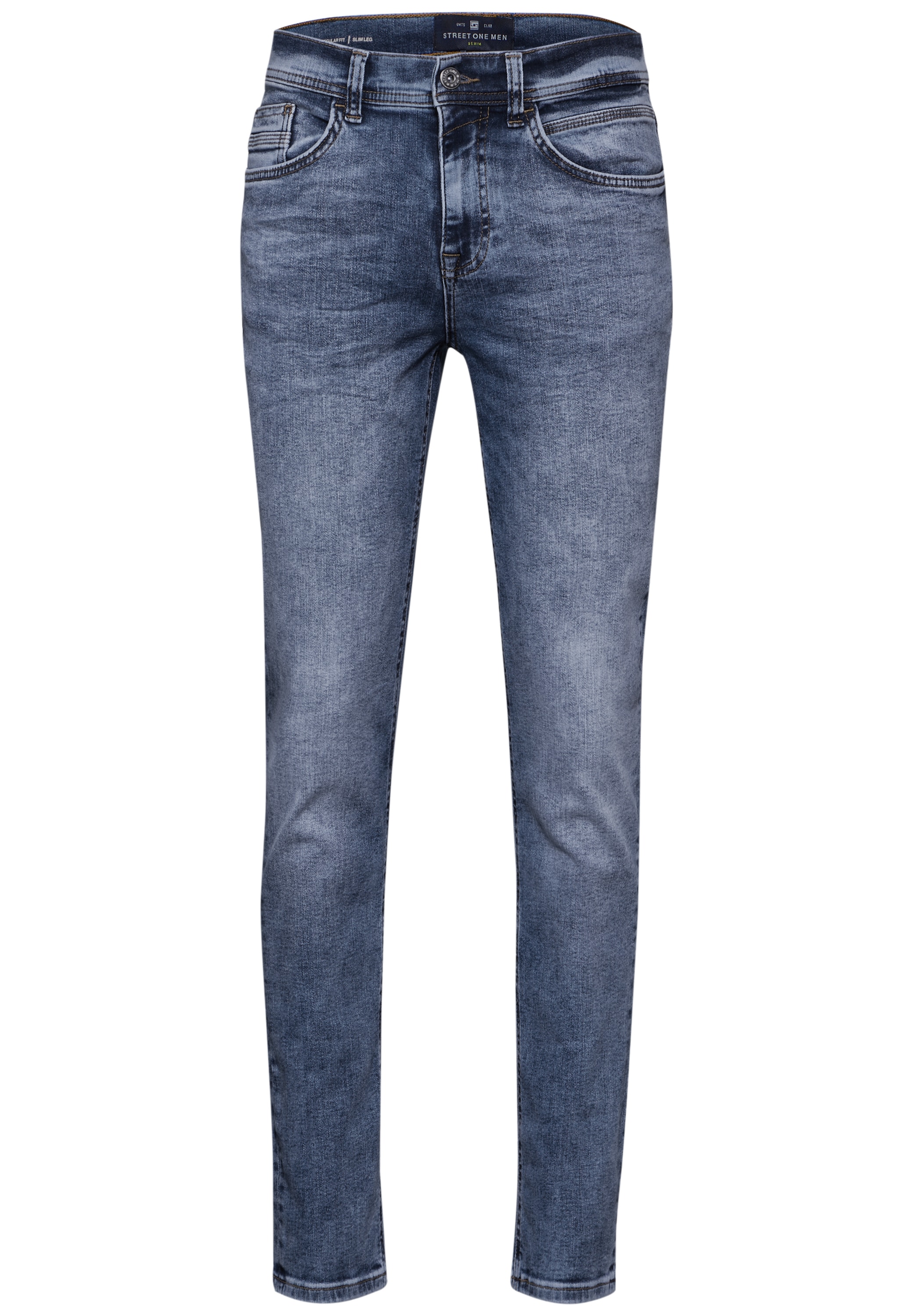 STREET ONE MEN Regular-fit-Jeans, 5-Pocket-Style