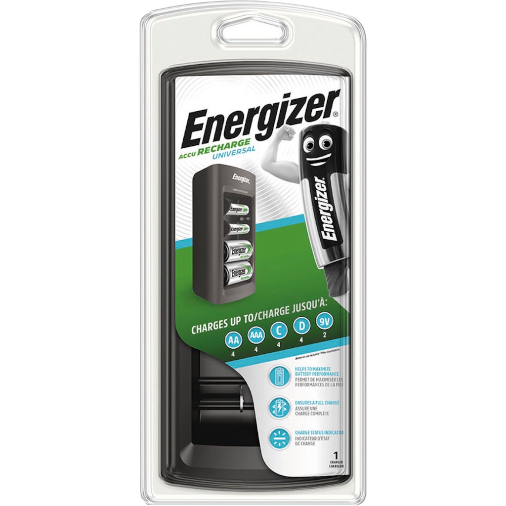 Energizer Universal-Ladegerät »Universal Charger (AA, AAA, C, D, 9V)«