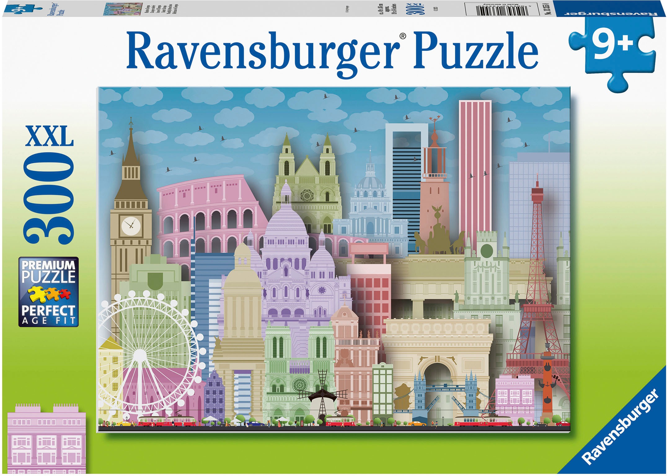 Ravensburger Puzzle »Buntes Europa«, Made in Germany