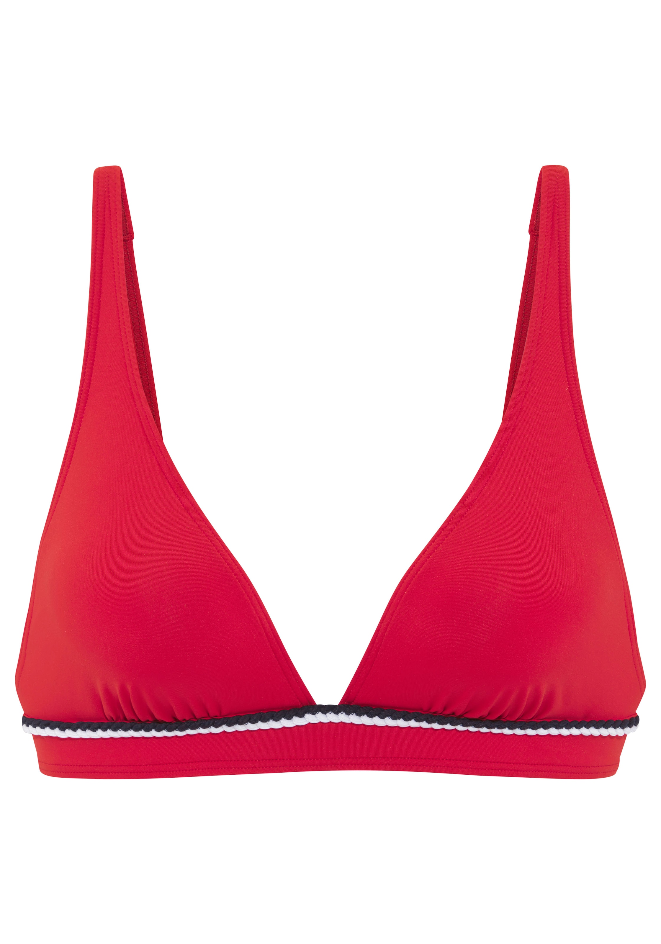 s.Oliver Triangel-Bikini-Top »Junis«, mit geflochtener Kordel