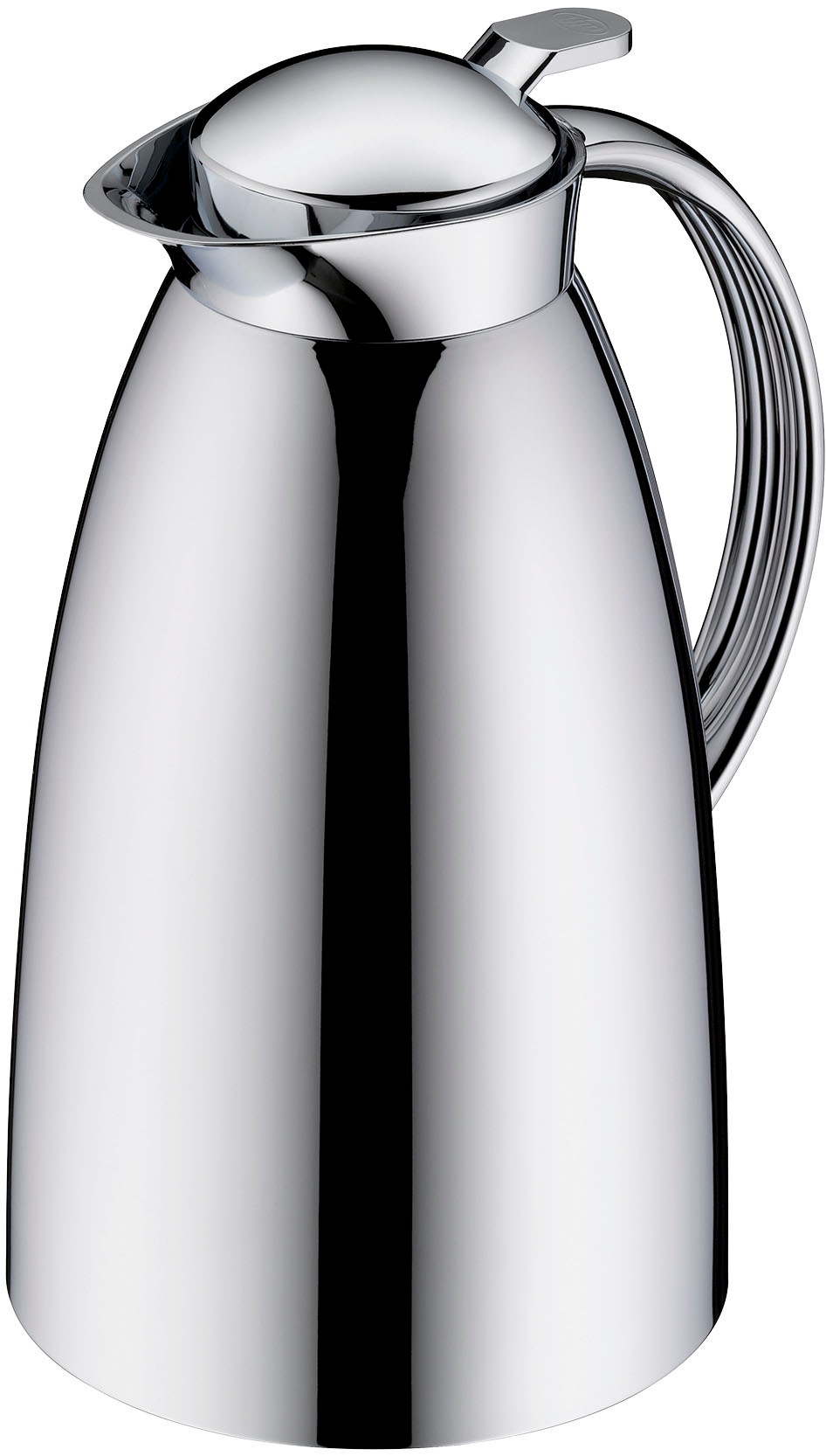 Alfi Isolierkanne »GUSTO, mit Hartglaseinsatz« 1 l 1 Stk. tlg. 12h heiß & 24 kalt, Drehverschluss mit bequemem Druckknopf