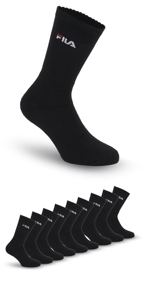 Fila Sportsocken "UNISEX CREW TENNIS FULL TERRY SOCKS", (9 Paar), mit einge günstig online kaufen