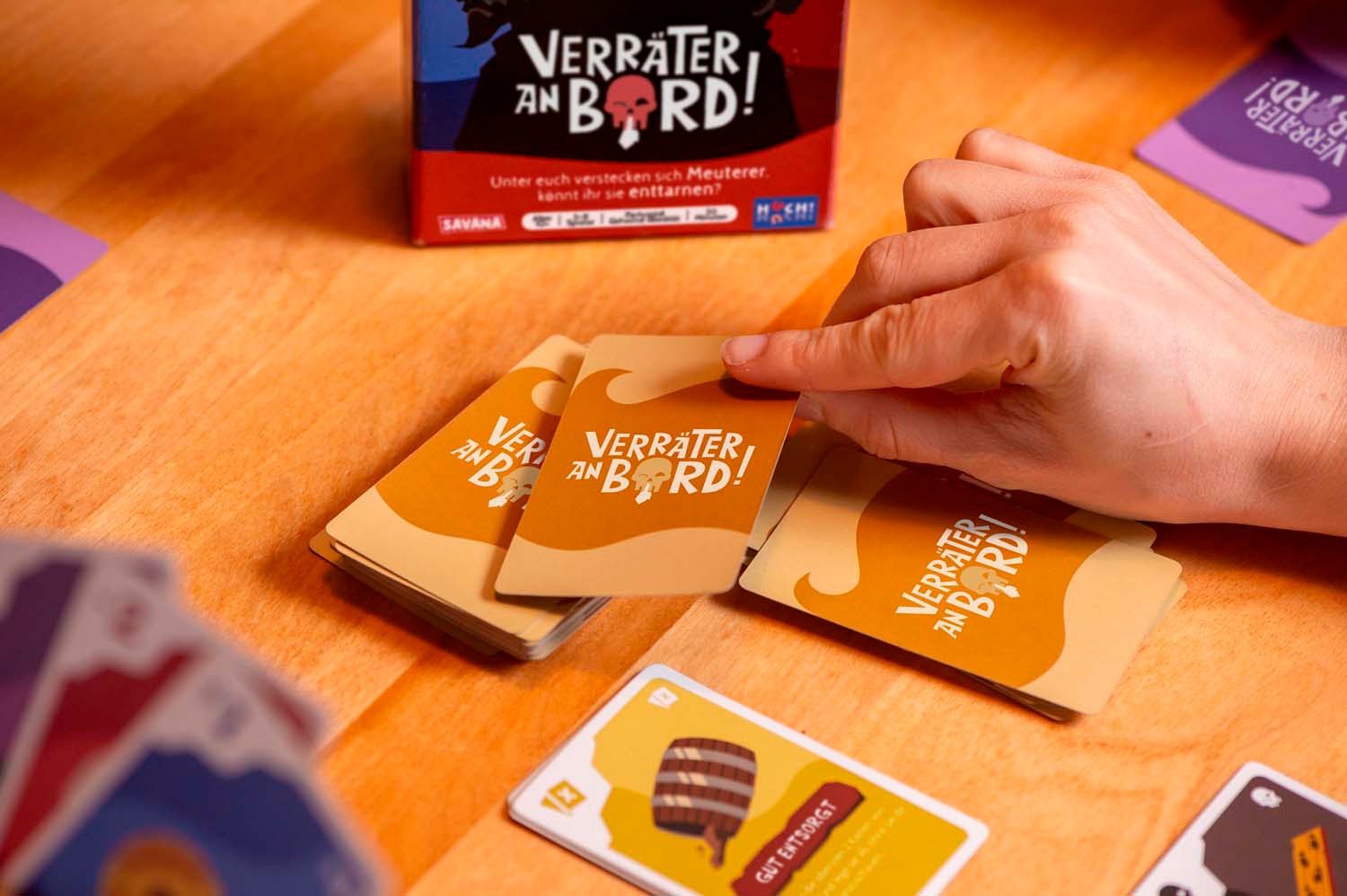 HUCH! Spiel »Verräter an Bord«