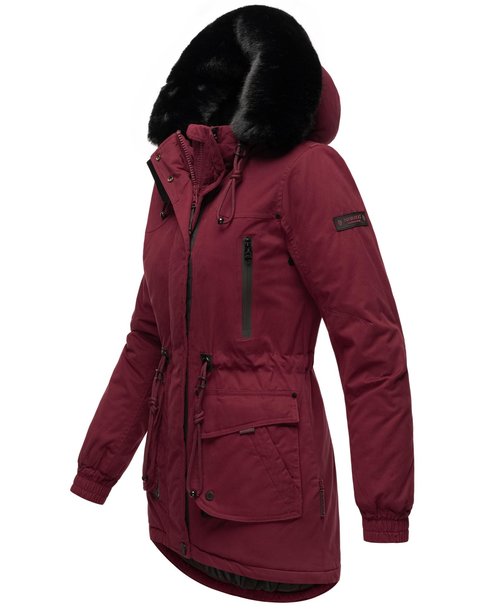 Marikoo Wintermantel »Olessaa«, Sportlicher Baumwoll-Parka für den Winter