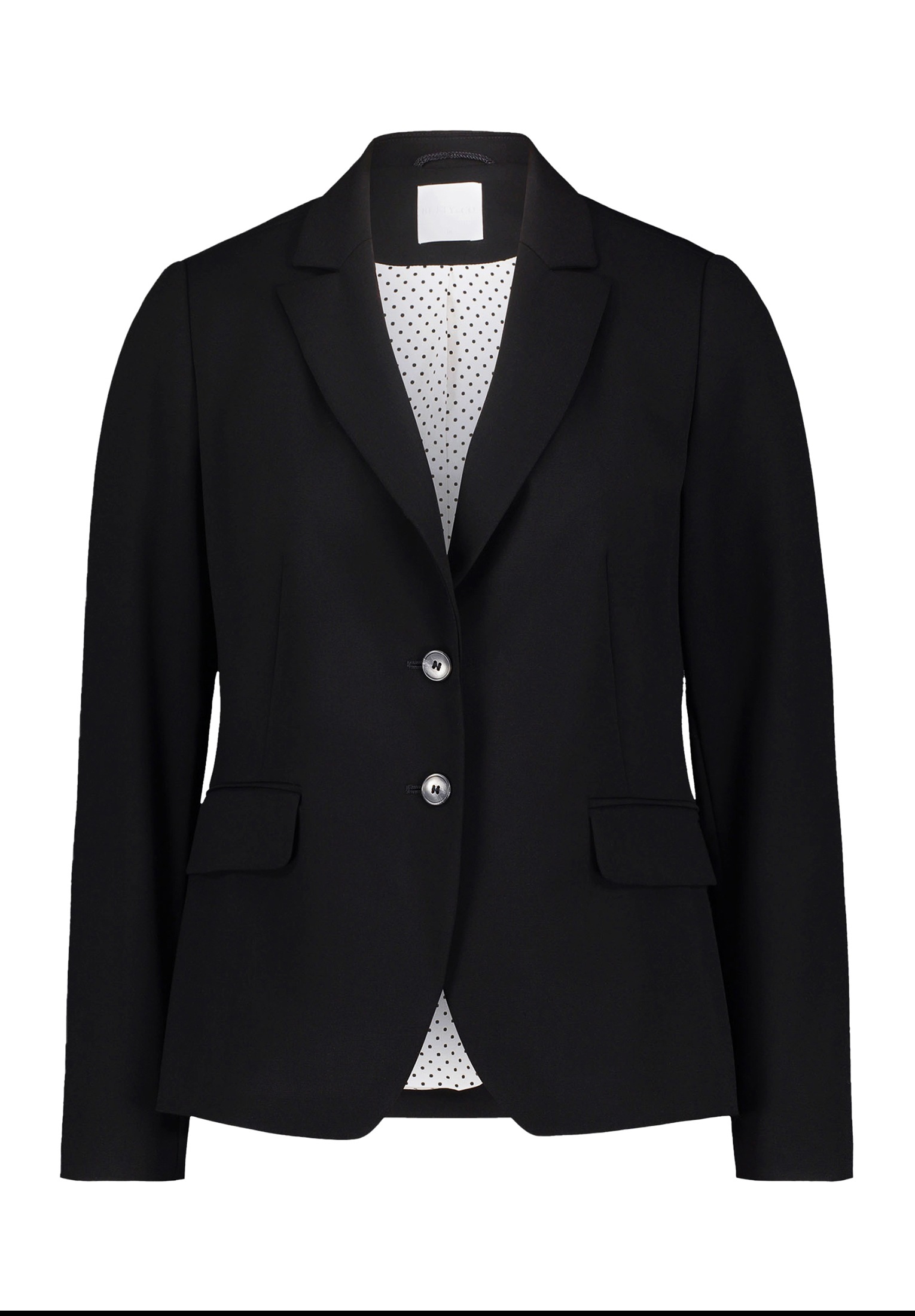Betty&Co Longblazer "Damen Klassischer Blazer mit Taschen", Druckfutter günstig online kaufen