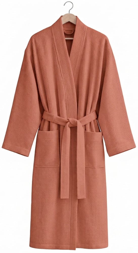 Egeria Bademantel "LIVA" 1 Stk. Kimono, Waffelpiqué