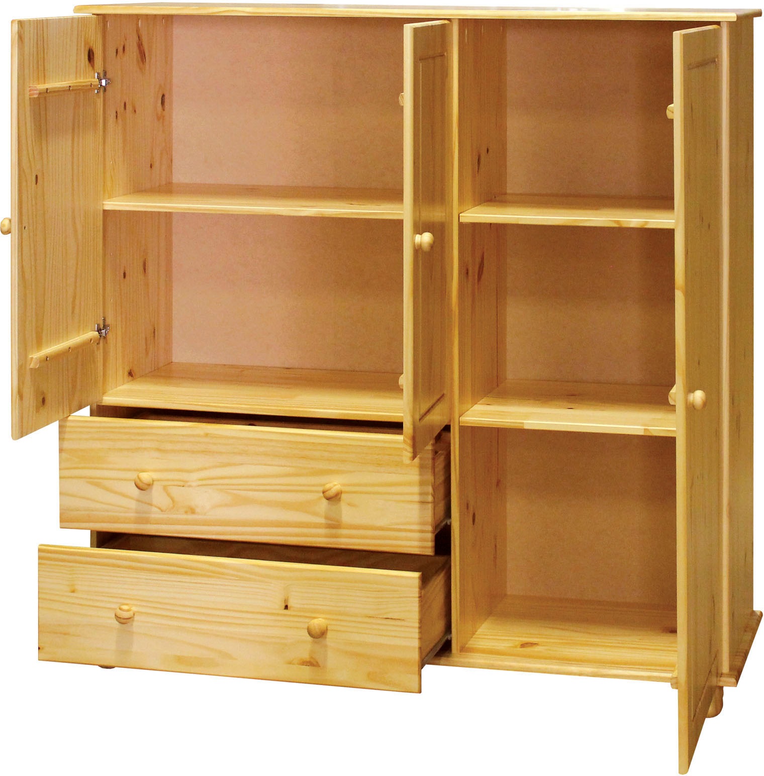 Home affaire Kommode 1 Stk. tlg. 2 Schubladen mit Metallführungen