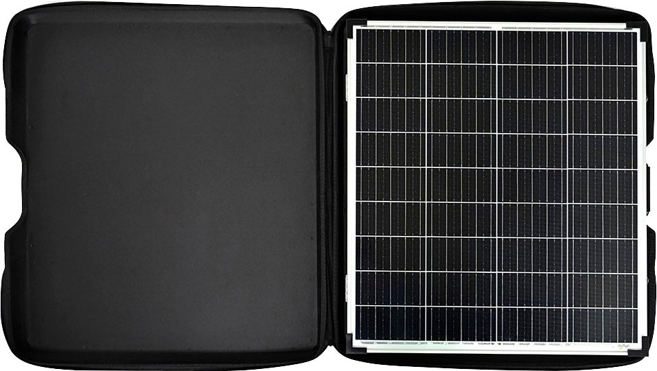 offgridtec Solarmodul »BMS200 Solarkoffer 200W 12V«, robust und wasserabweisendes Polyamid-Gewebe