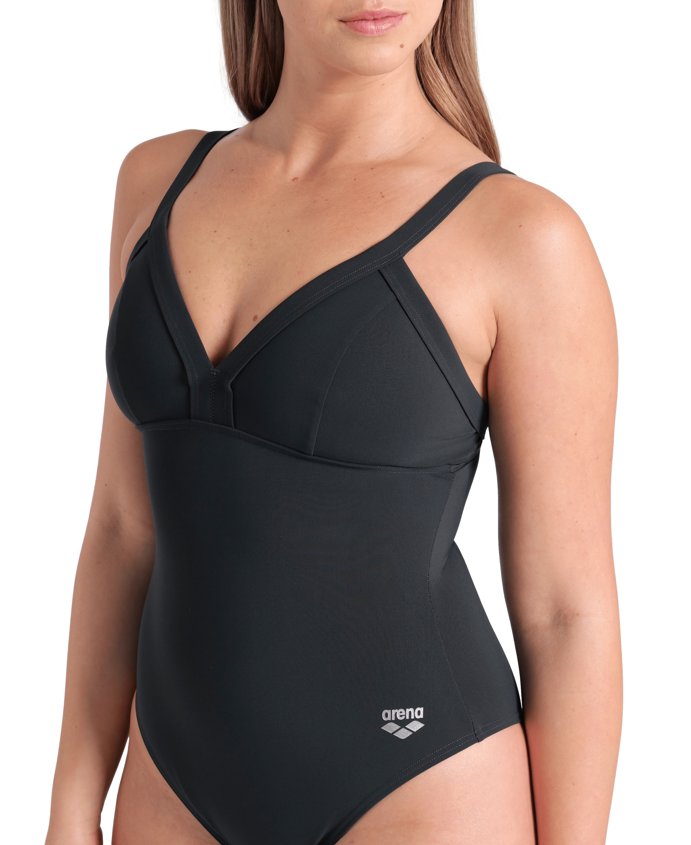 Arena Badeanzug "WOMENS ARENA SWIMSUIT LARA SOFT CURVE BACK C", (1 St.) günstig online kaufen