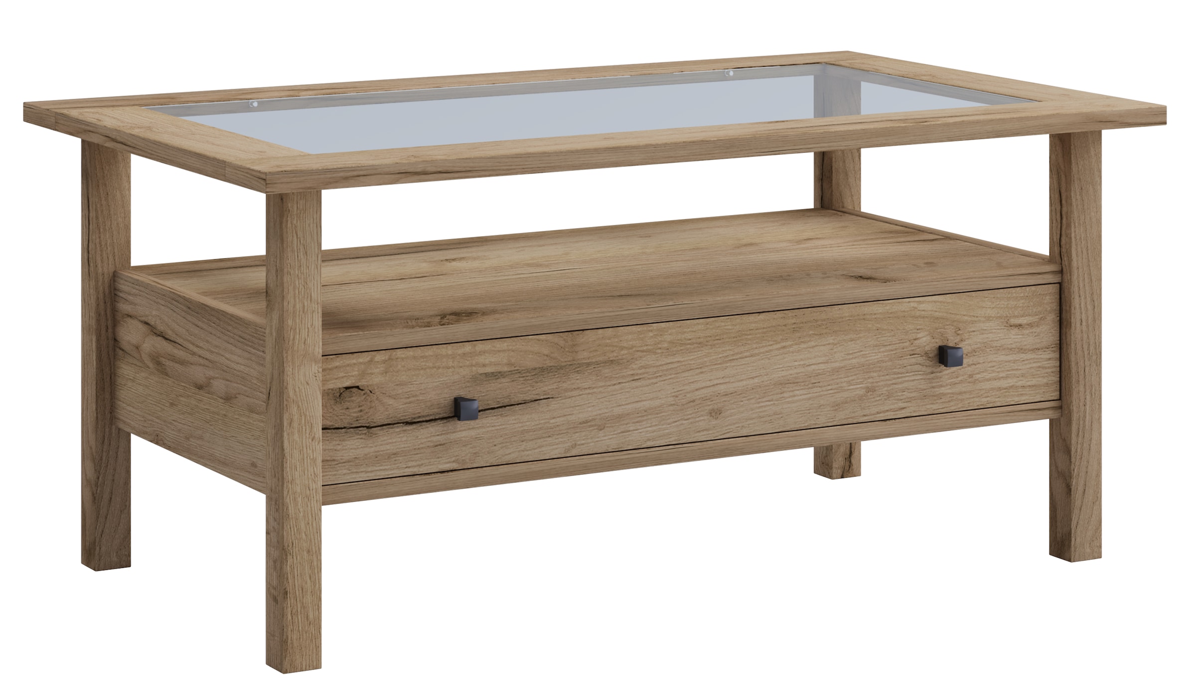 VCM Beistelltisch »Holz Sofatisch Couchtisch Schublade Lingis L«