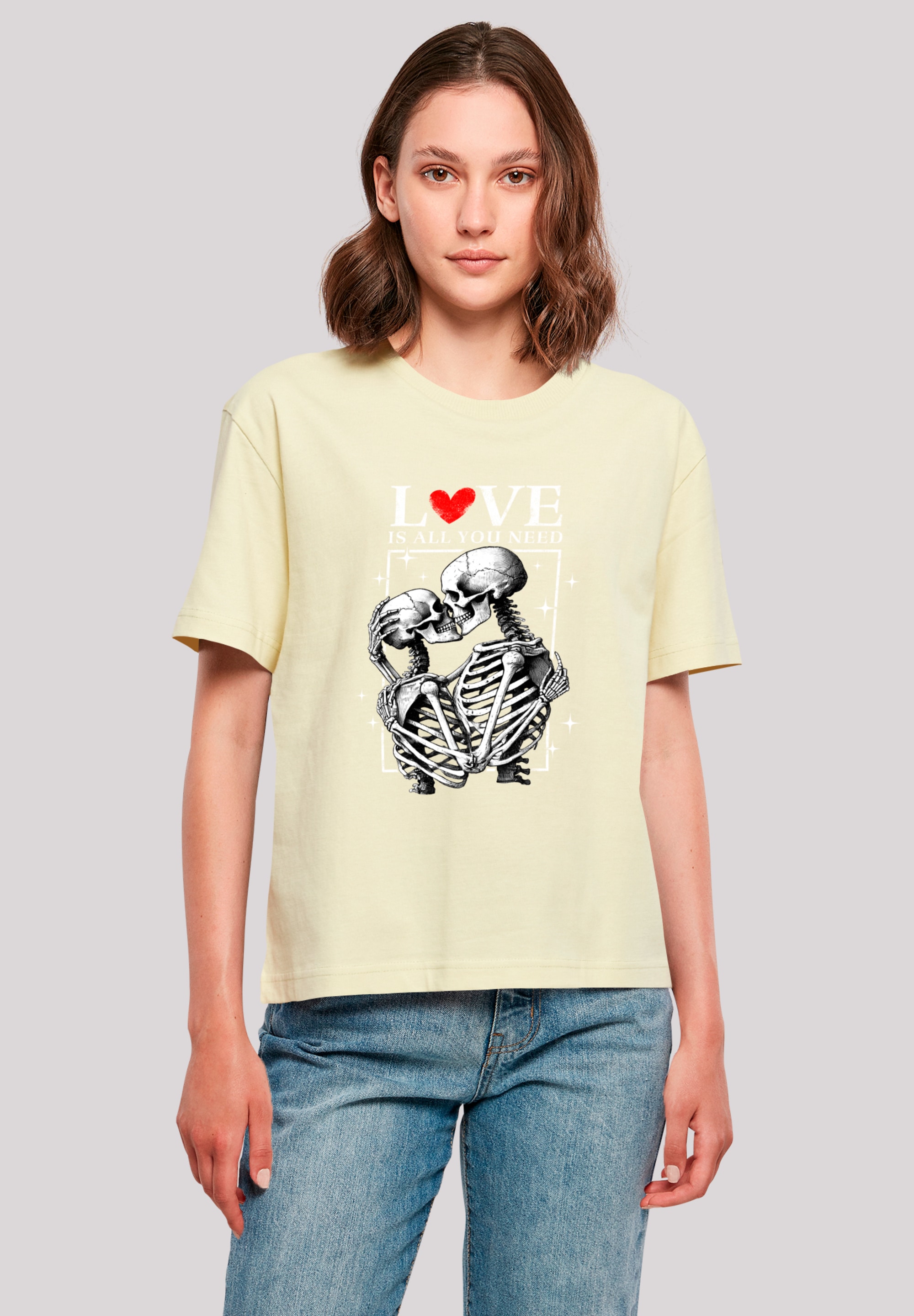 F4NT4STIC T-Shirt "Love is all you need", Premium Qualität günstig online kaufen