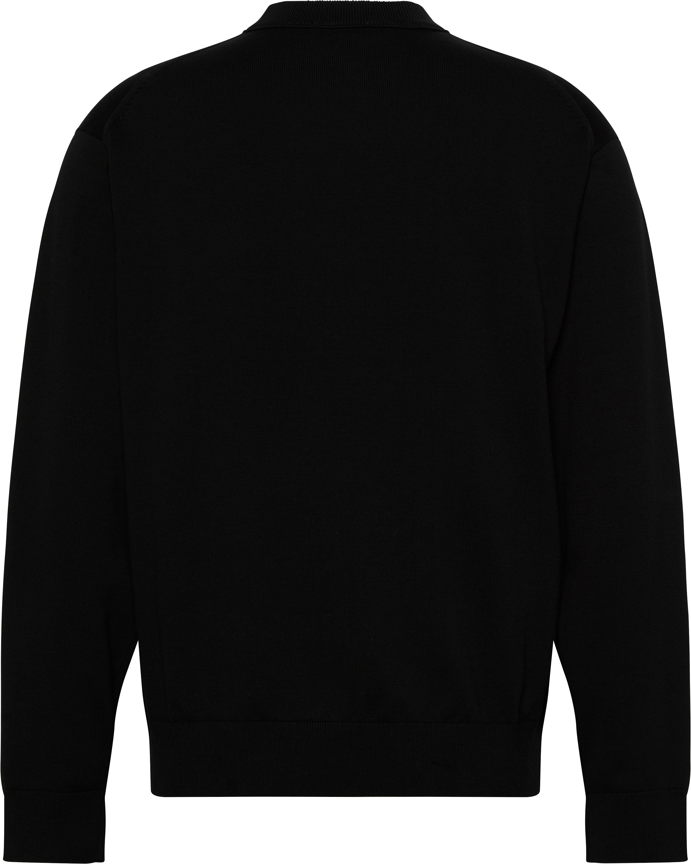 Calvin Klein Jeans Strickpullover »LS EZ COTTON CREWNK SWEATER 12GG«, Mit Rundhalsausschnitt