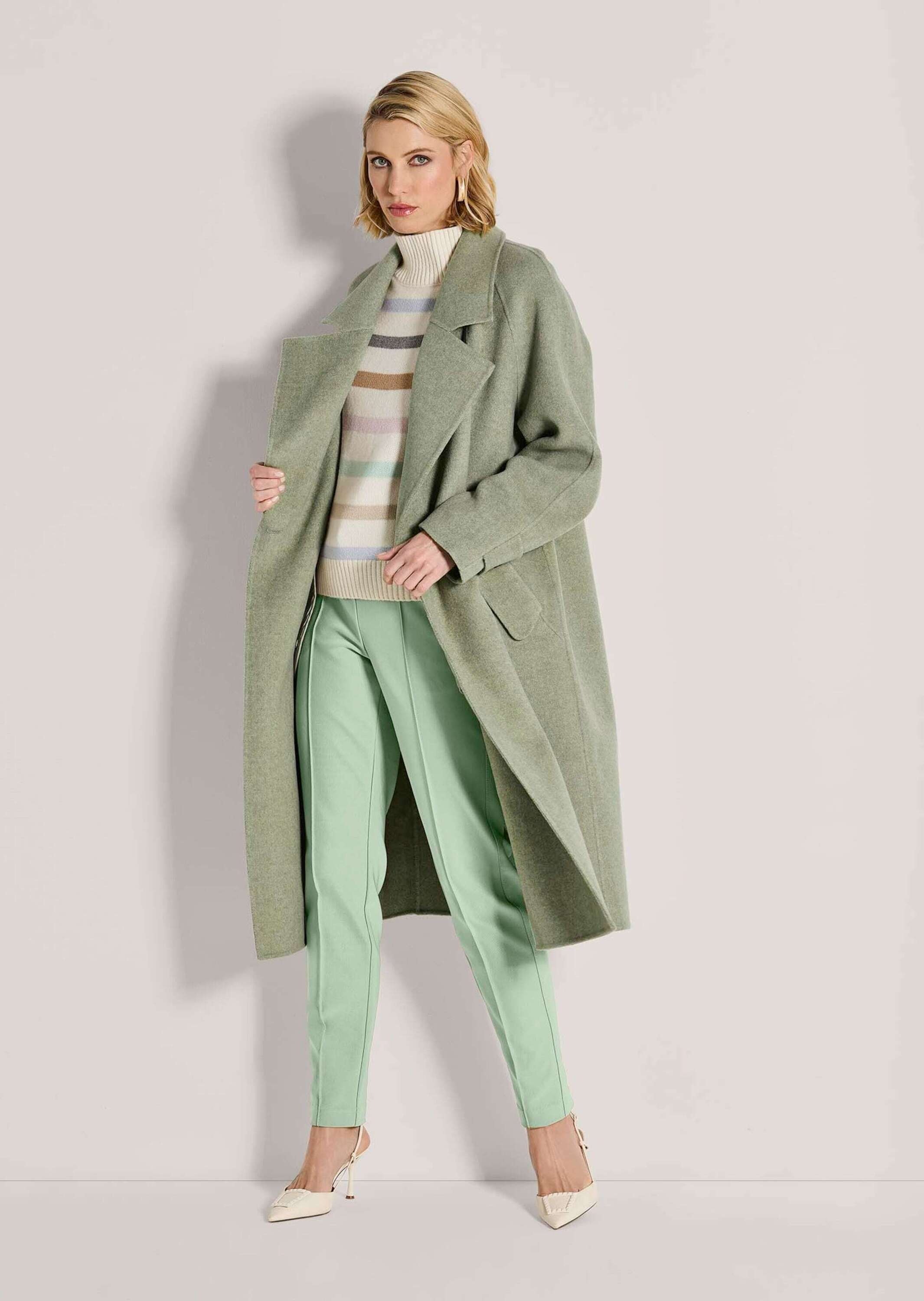 Thumbnail - MADELEINE Langmantel "Wollmantel Eleganter Mantel mit Kaschmir"