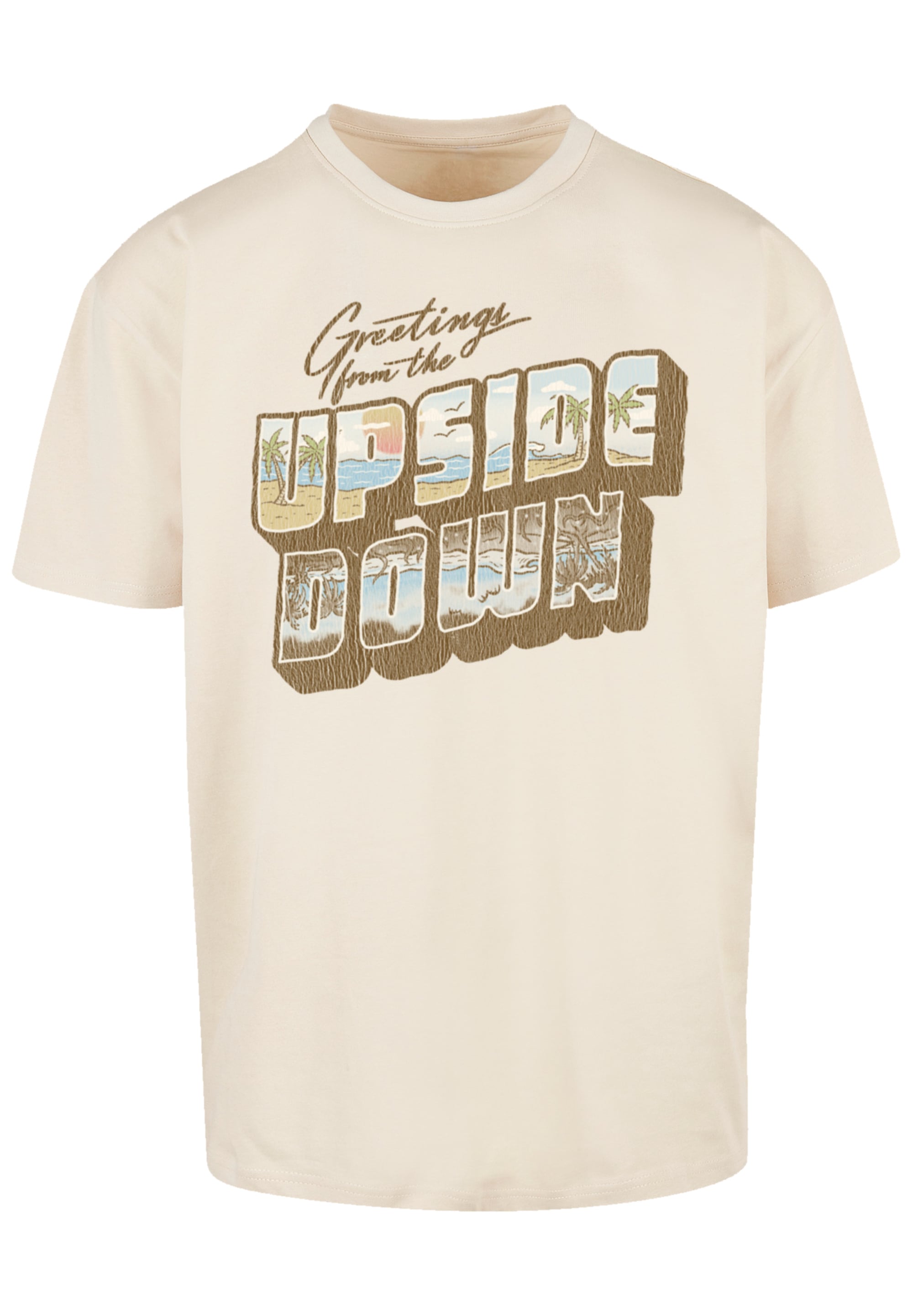 F4NT4STIC T-Shirt »Stranger Things Greetings From Upside Down«, Premium Qualität