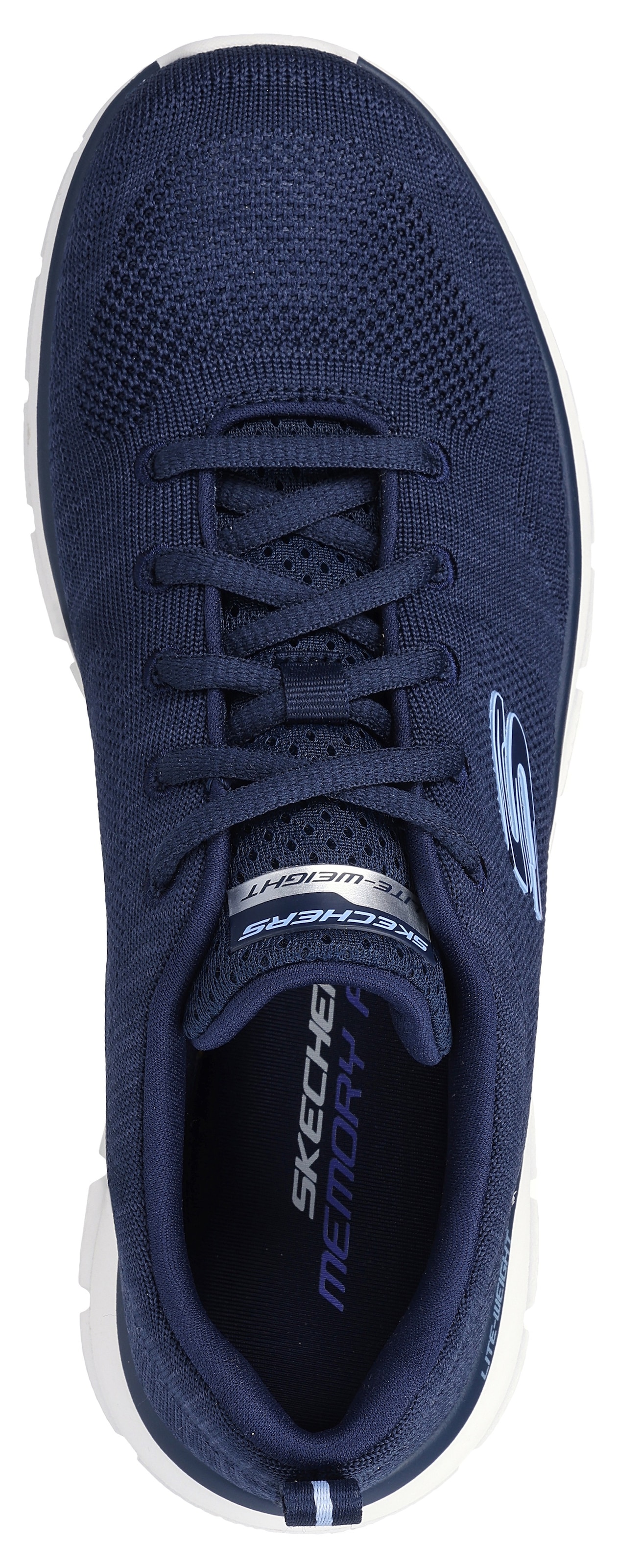 Skechers Sneaker »TRACK-DAYTIME DREAMER«, Freizeitschuh, Halbschuh, Schnürschuh in bequemer Form