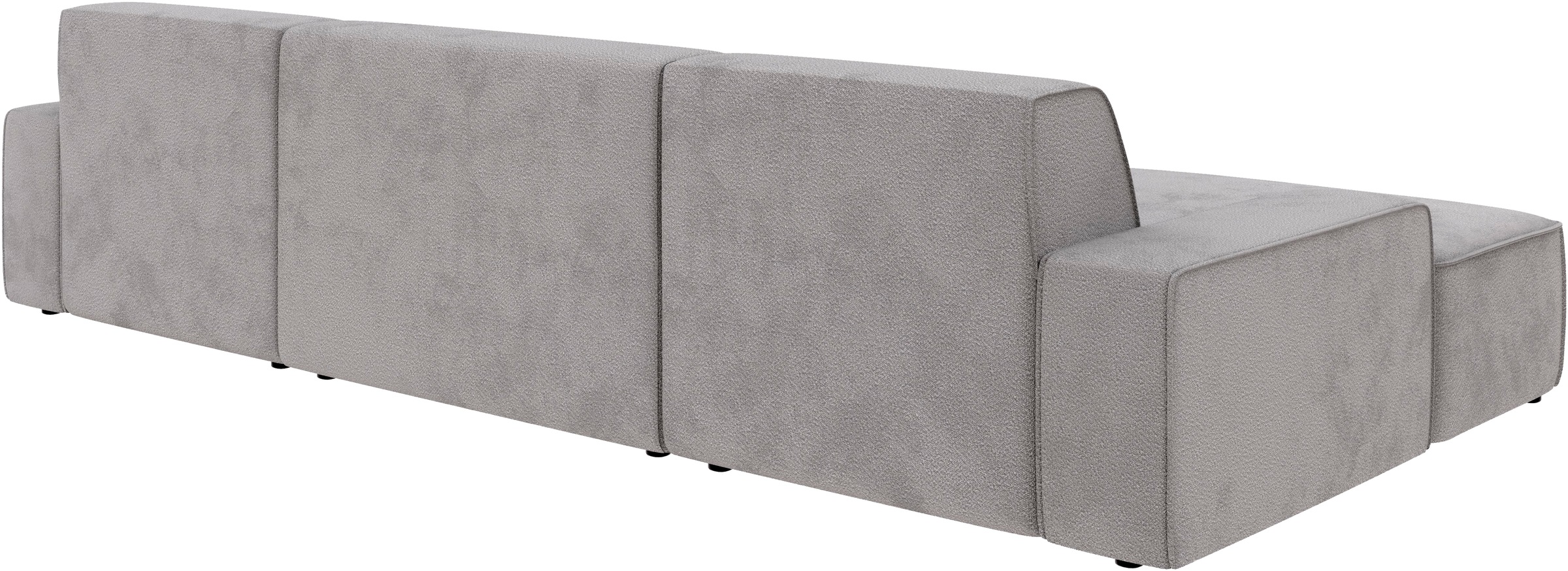 TRENDMANUFAKTUR Wohnlandschaft »Graz, wahlweise mit Sitzvorschub und Bettkasten, U-Form, Breite 329 cm«, in Cord-, haustierfreundlichem LEO Struktur- oder LUMOS-3D-Bezug