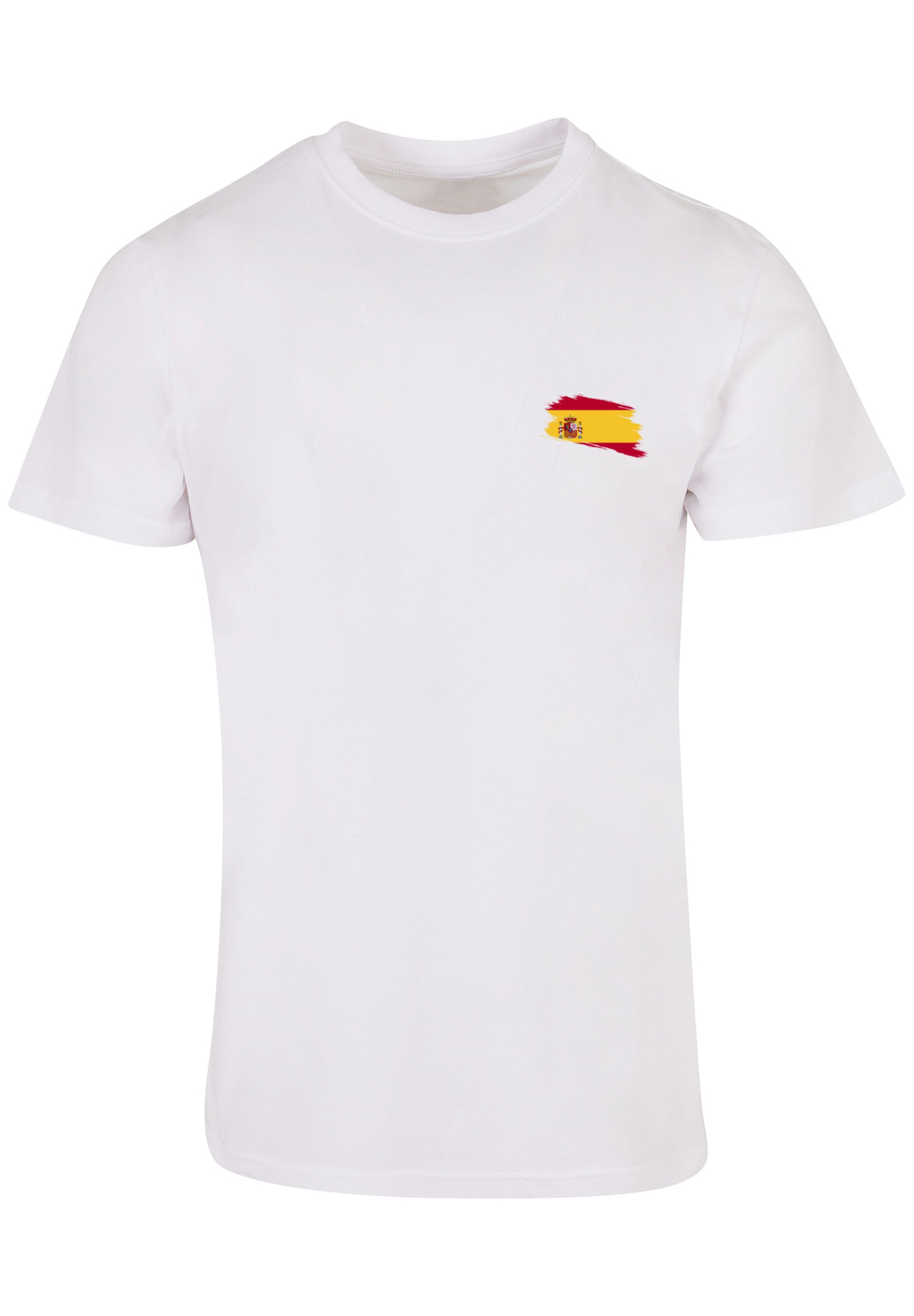 F4NT4STIC T-Shirt »Spanien Flagge Spain«, Print