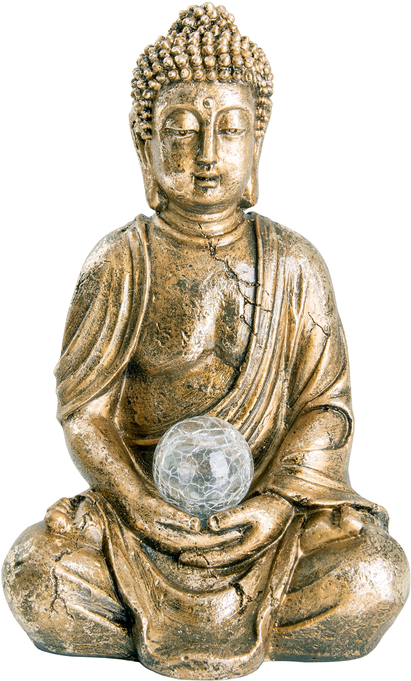 Solar | »Buddha«, flammig-flammig, näve Solarleuchte kaufen BAUR 1 LED