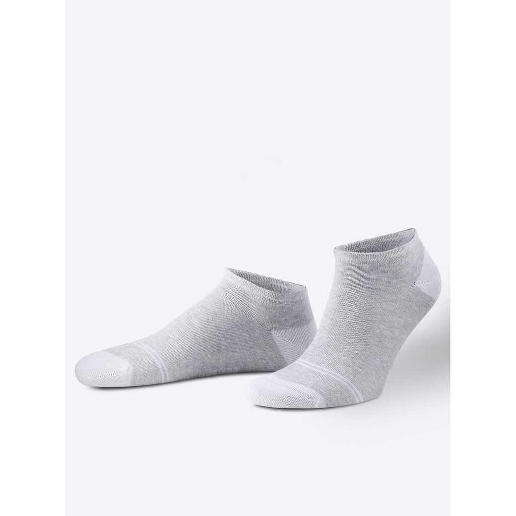 wäschepur Sneakersocken, (7 Paar)