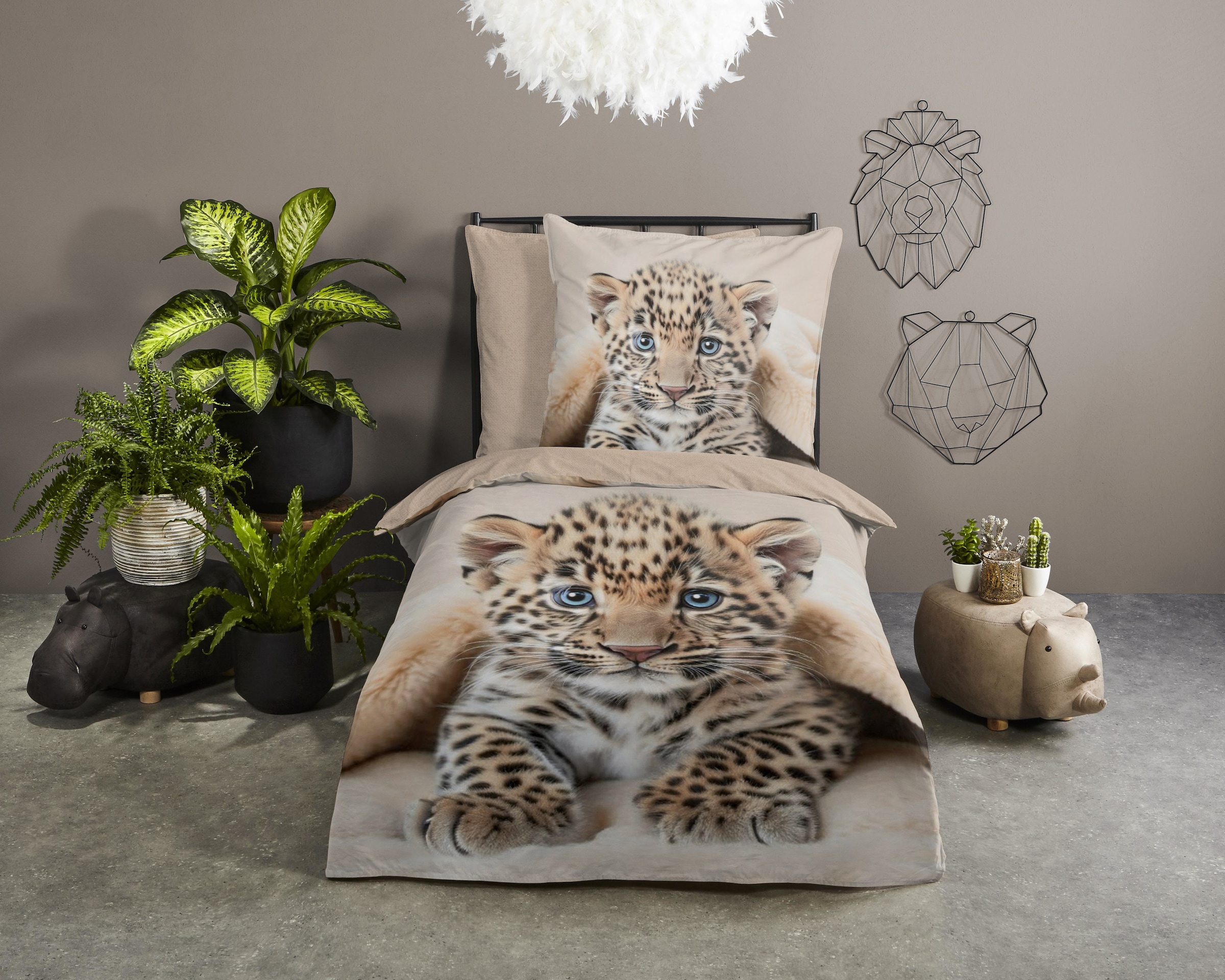 good morning Kinderbettwäsche "Simo" 2 Stk. tlg. Baumwolle, Renforcé, Wende günstig online kaufen