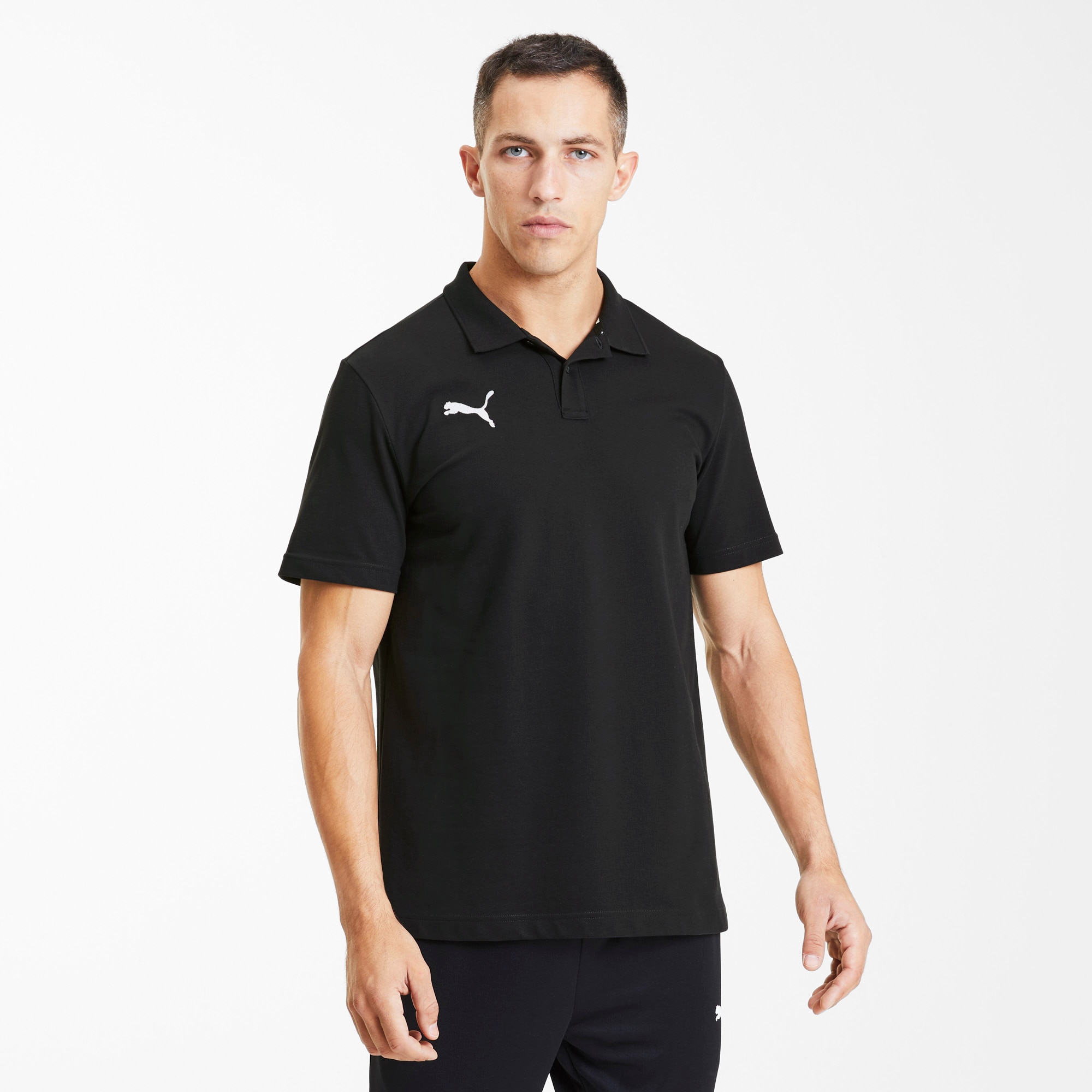 PUMA Poloshirt "TEAMGOAL 23 CASUALS POLO" Slim Fit Passform, mit Reißversch günstig online kaufen
