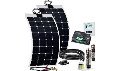 Solaranlage »Wohnmobil Solaranlage SPR-F 240W 12V EBL optional«, (Set)