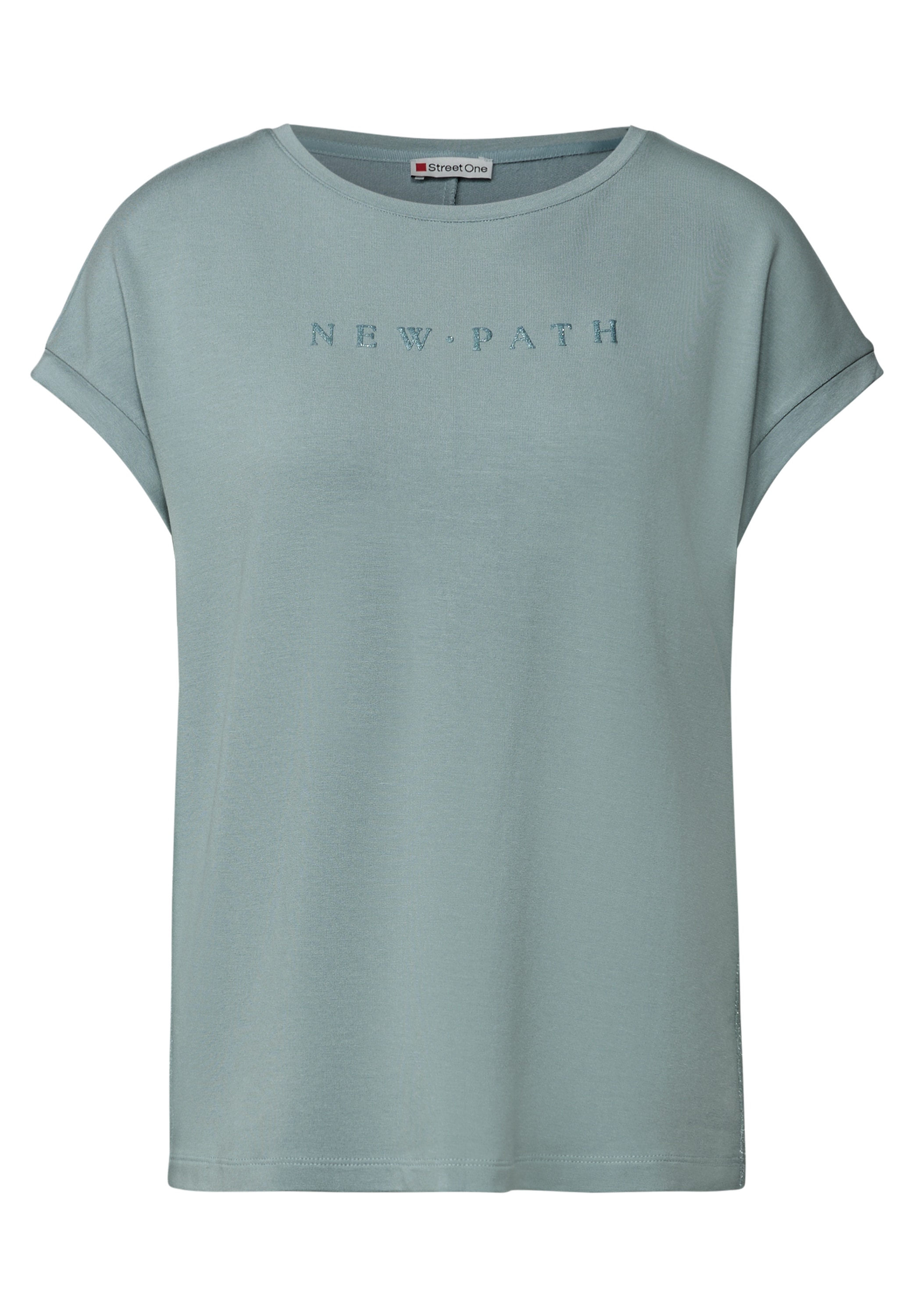 STREET ONE T-Shirt, mit Glitzerdetails