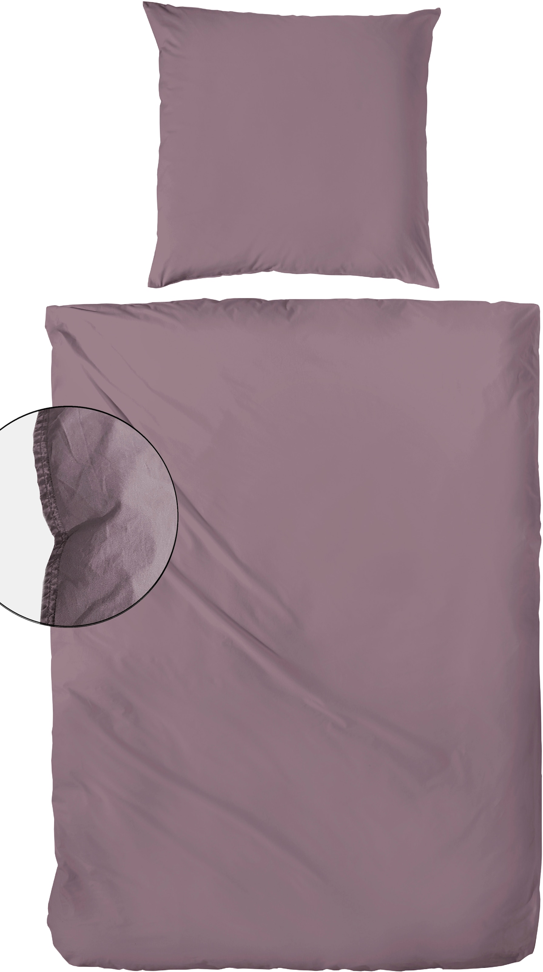 Primera Bettwäsche "Primera Stone-Washed Flanell" 2 Stk. Bettwäsche aus sam günstig online kaufen