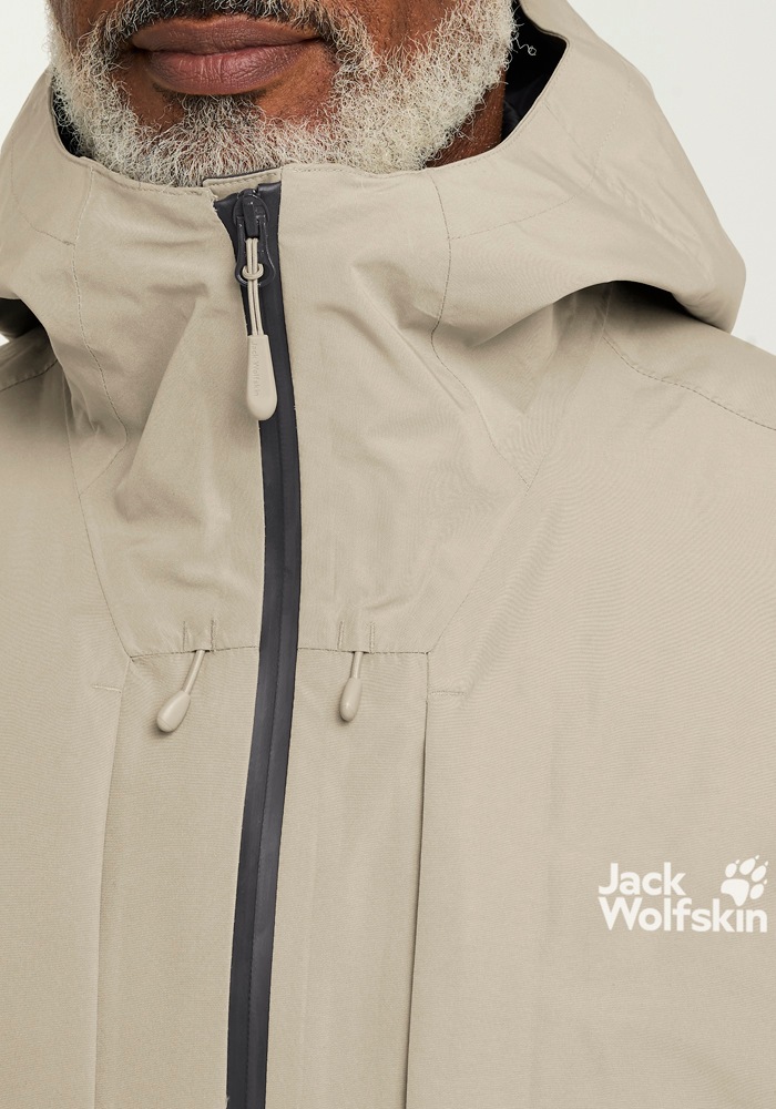 Jack Wolfskin 3-in-1-Funktionsjacke »ICECAPE 3IN1 DOWN JKT M RDS«, mit Kapuze