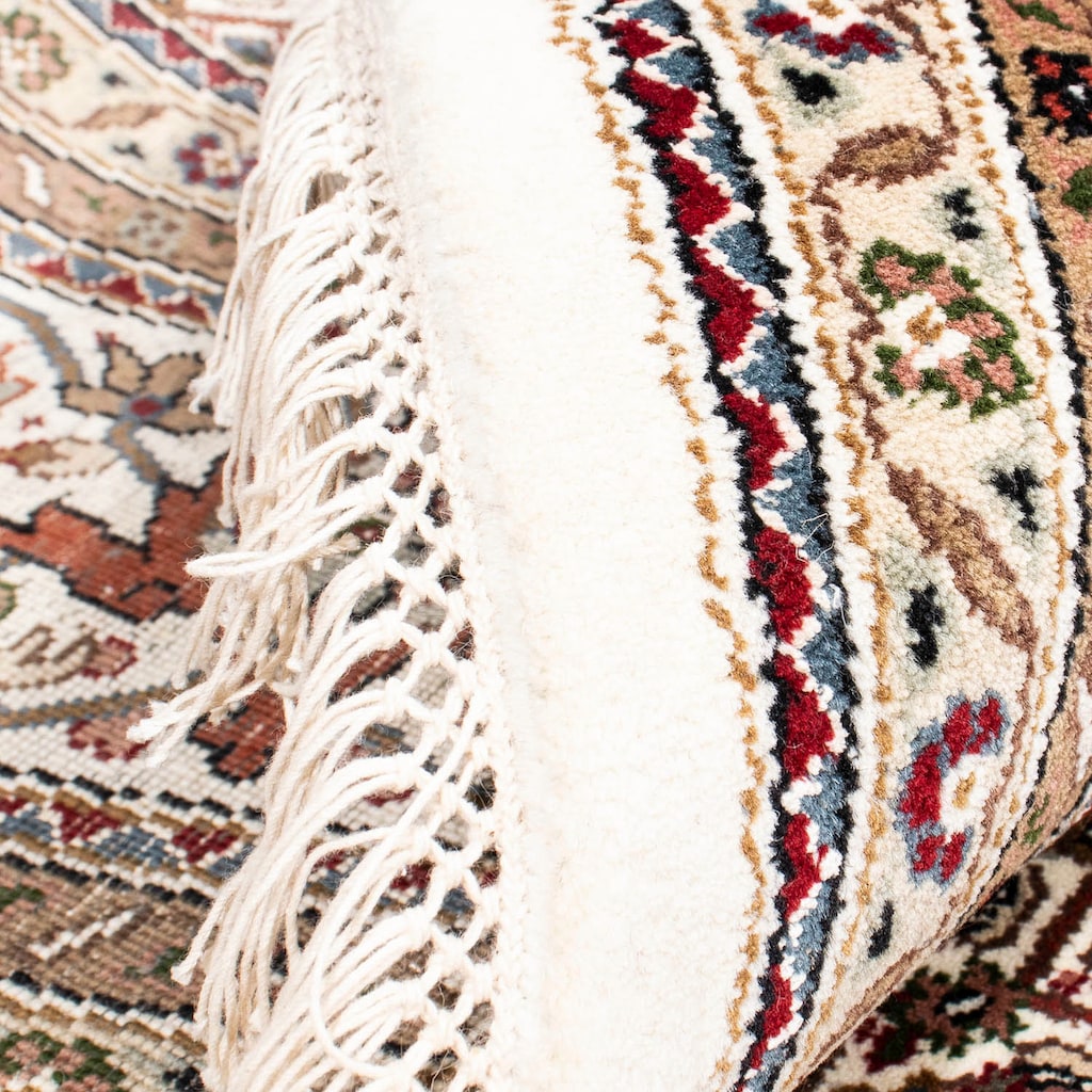 morgenland Orientteppich »Perser - Täbriz rund - 248 x 247 cm - beige«, rund