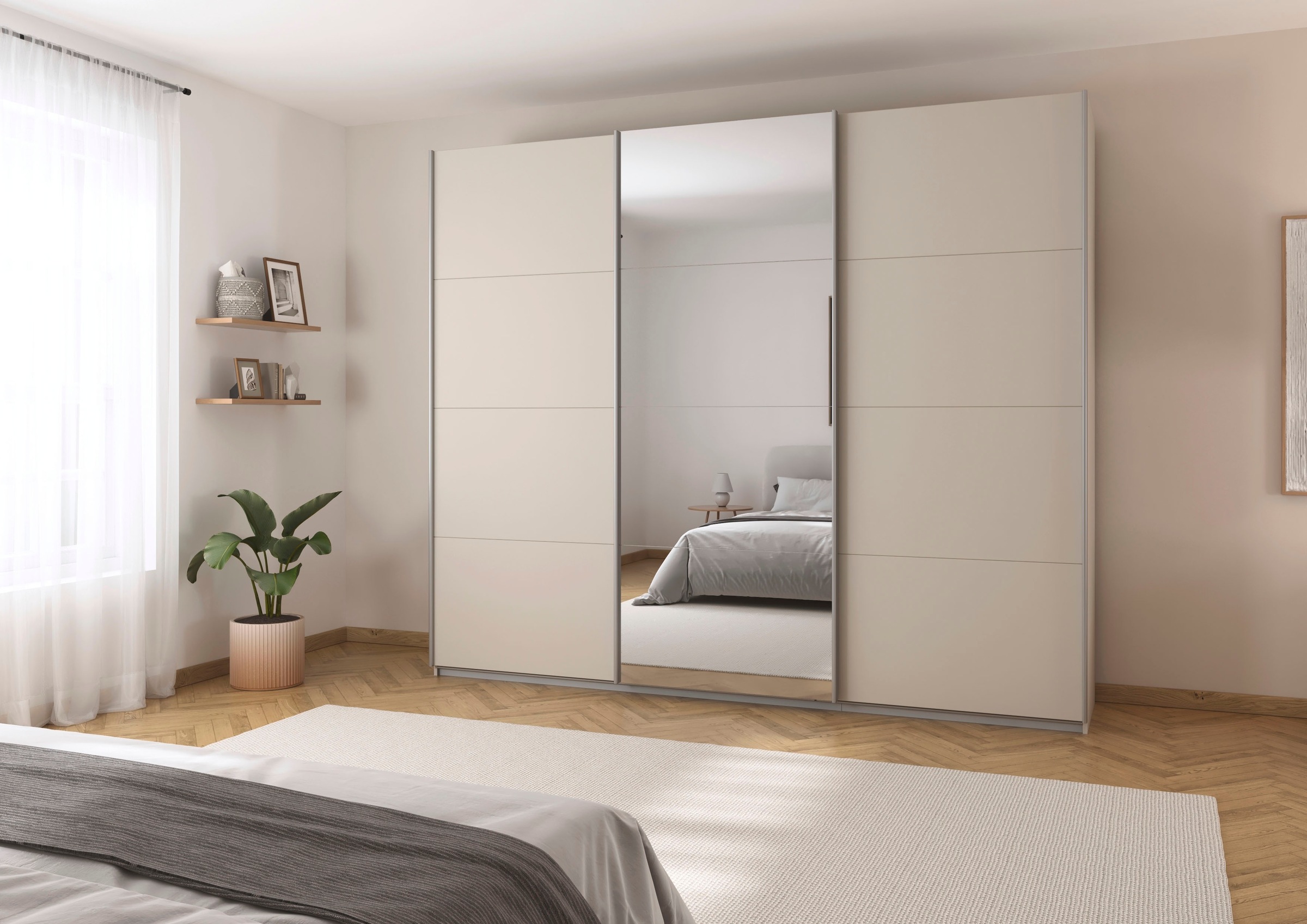 rauch Schwebetürenschrank "Kleiderschrank Schrank Garderobe Schlafzimmersch günstig online kaufen