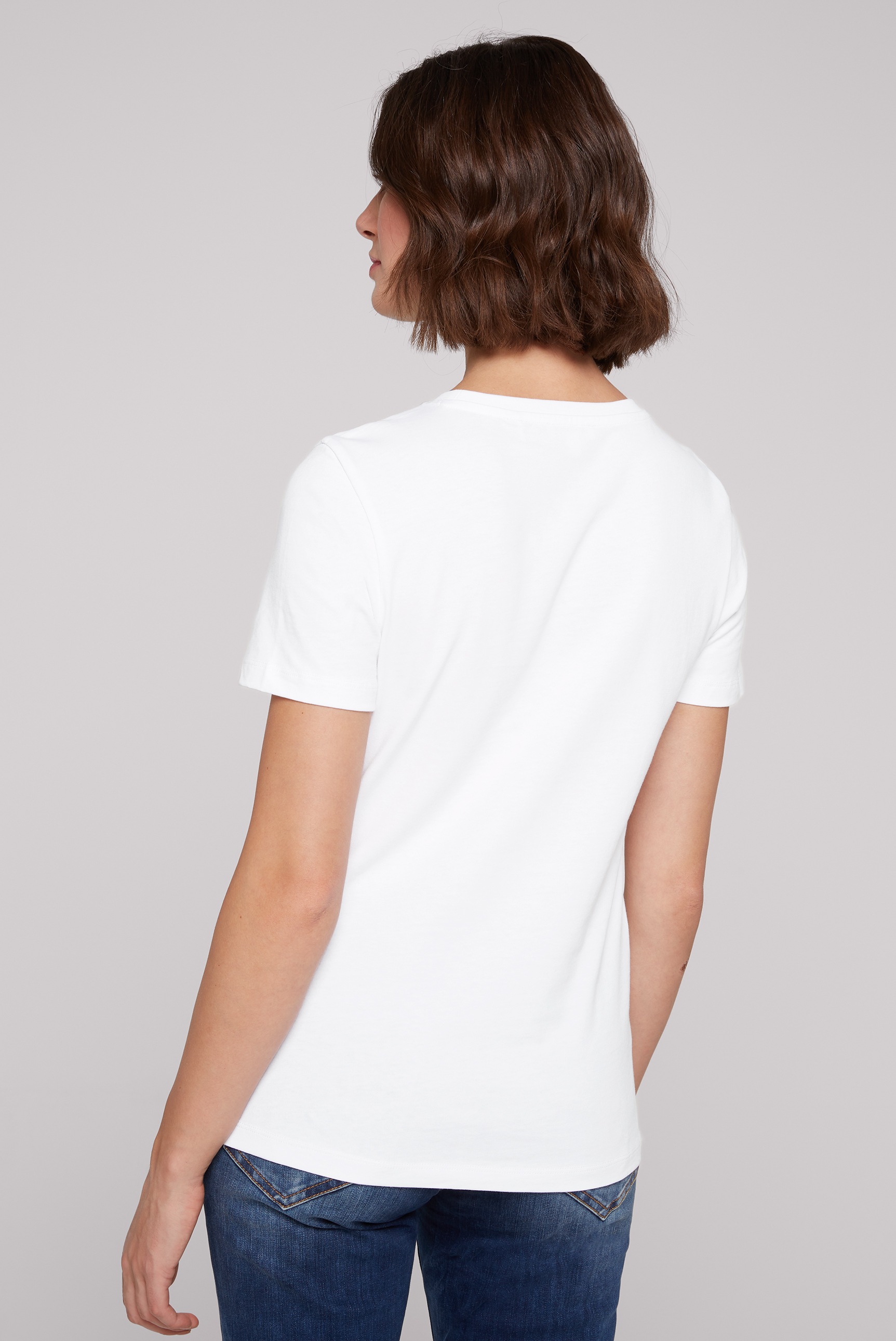 SOCCX Rundhalsshirt, aus Baumwolle