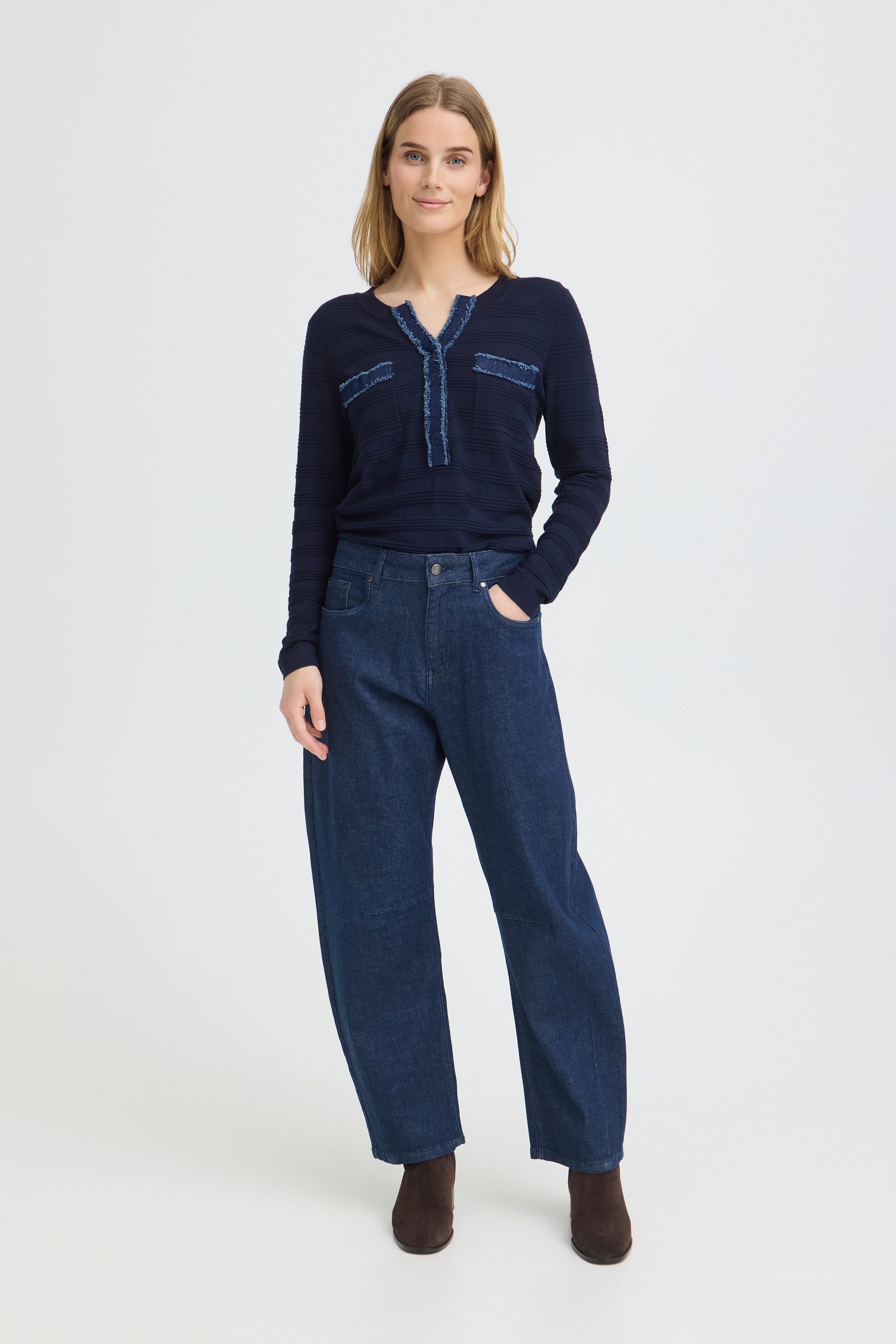 Pulz Jeans Regular-fit-Jeans »Damen Jeans PZANNI«