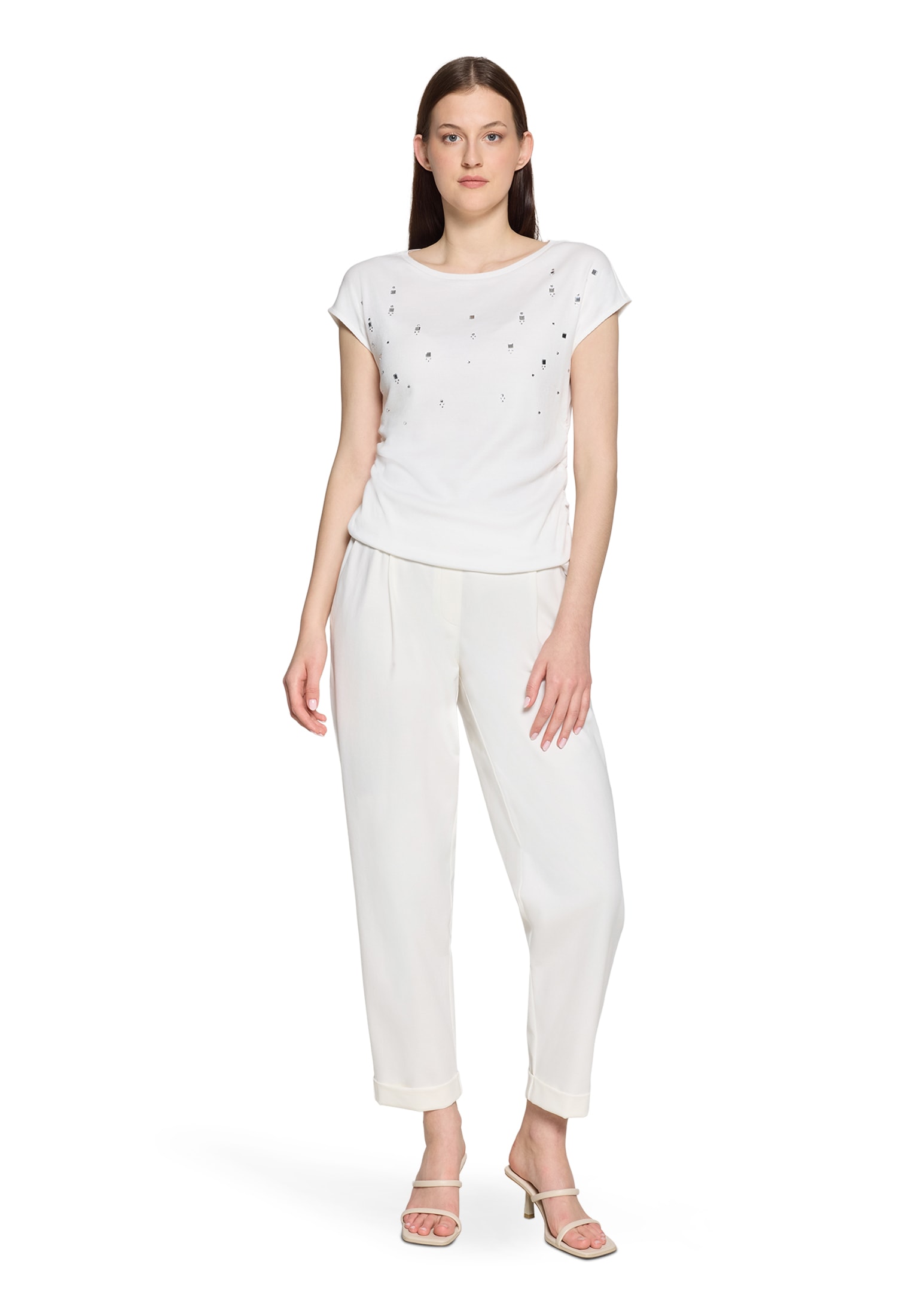 Betty Barclay Kurzarmshirt »Damen mit Rippenstruktur« 1 tlg.